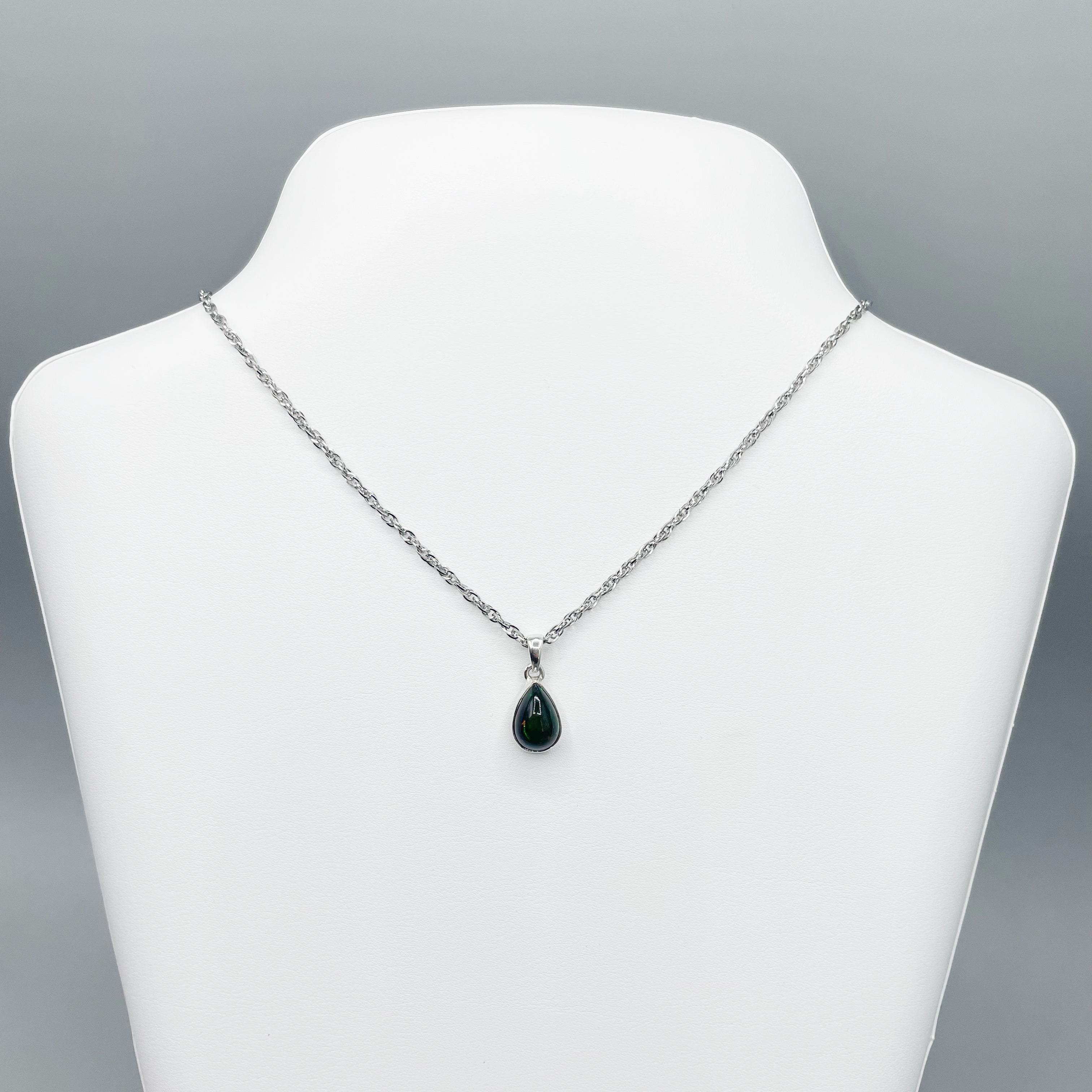 Ciondolo Opale Nero Chalama - Argento 925