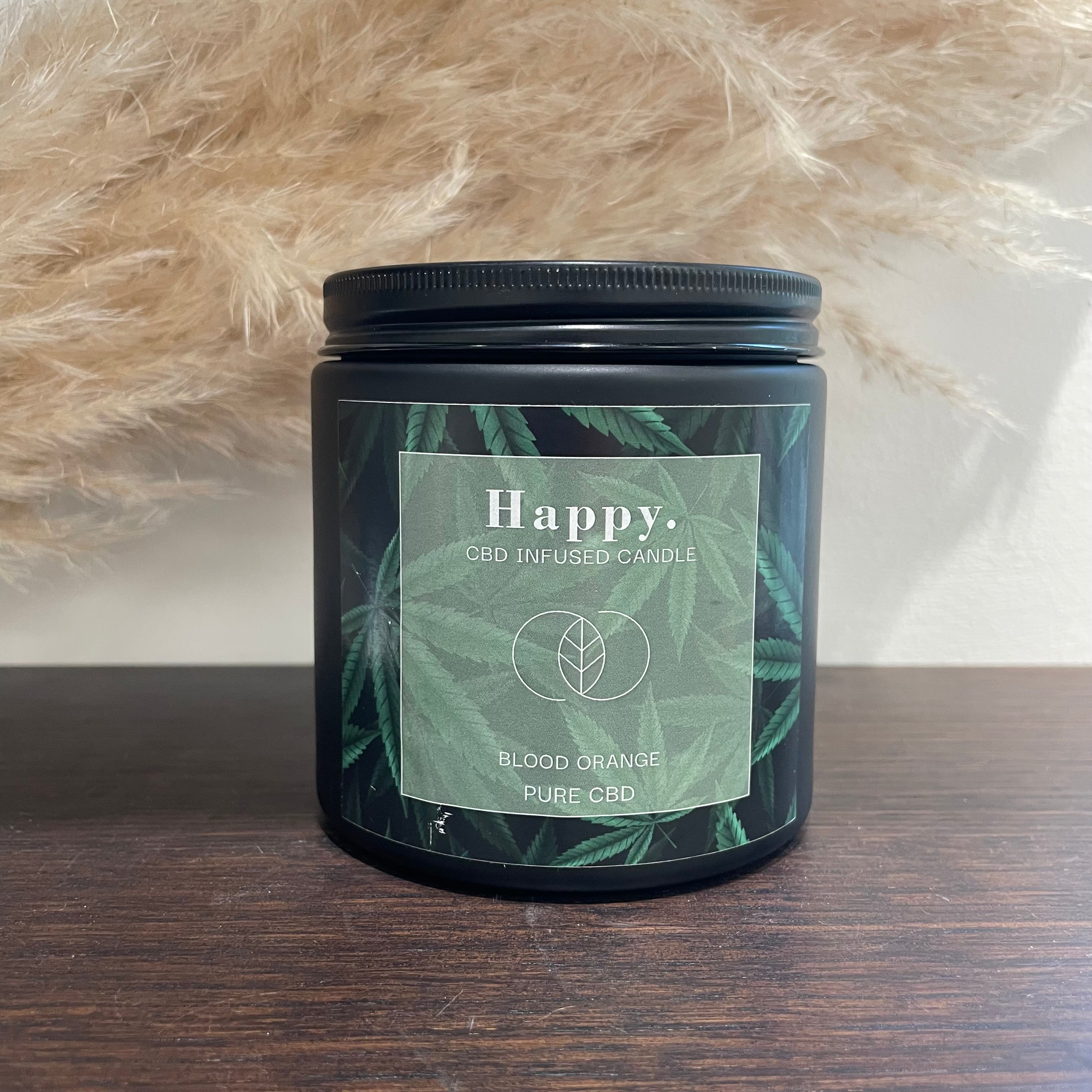 Candela HAPPY - cristalli e aroma per la felicità
