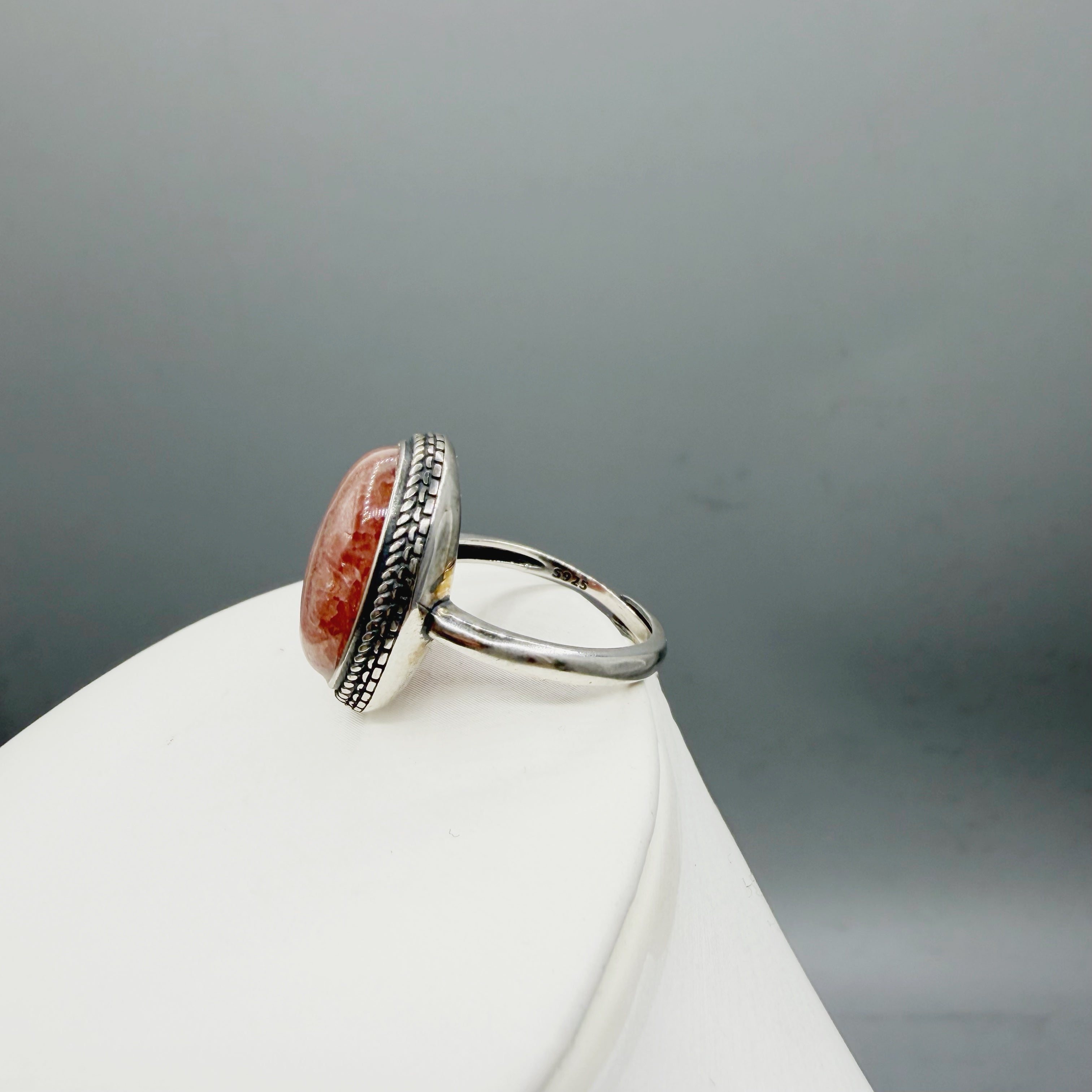 Anello Rodocrosite - Argento 925