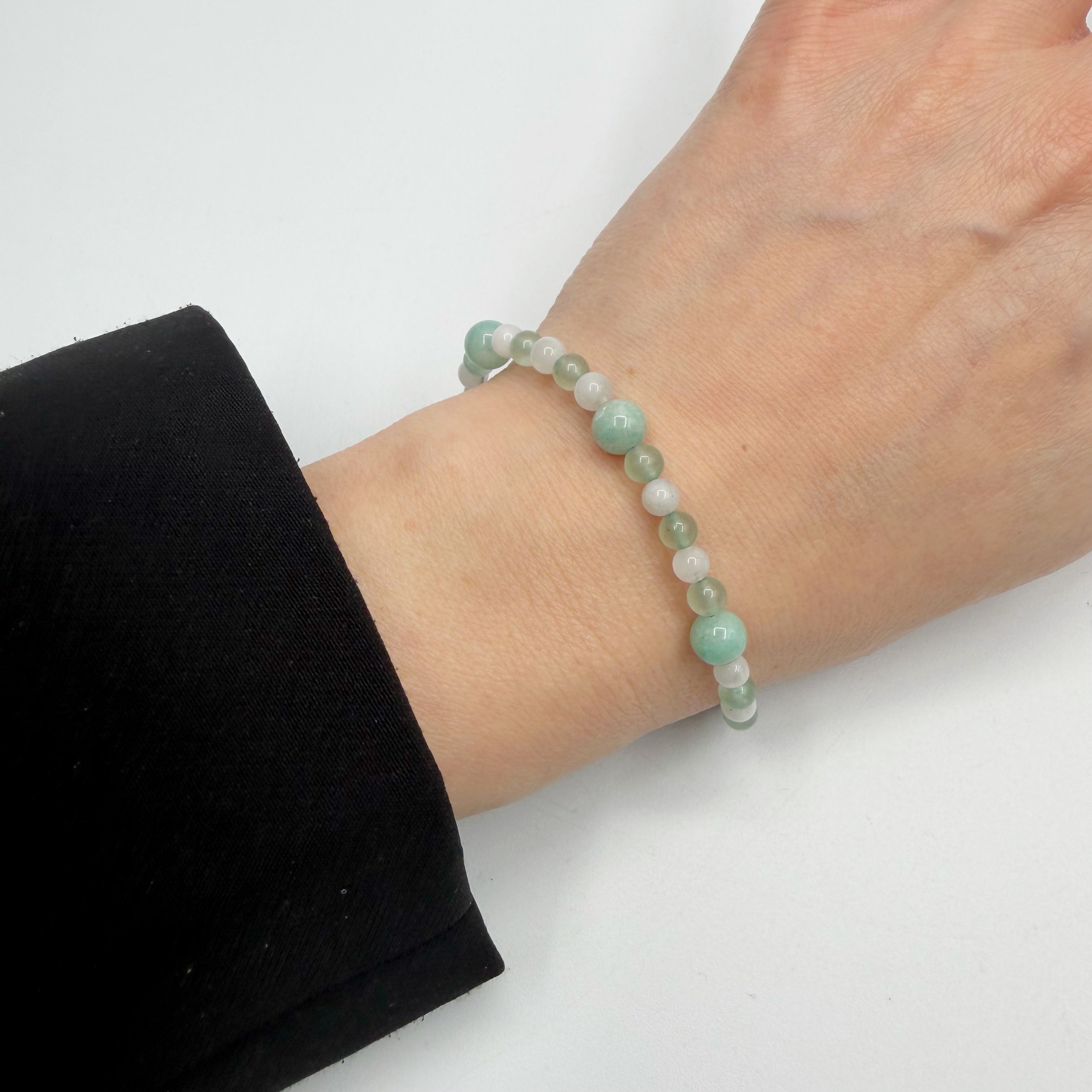 Bracciale Sblocca la Fortuna - Amazzonite, Labradorite, Avventurina - LIMITED EDITION