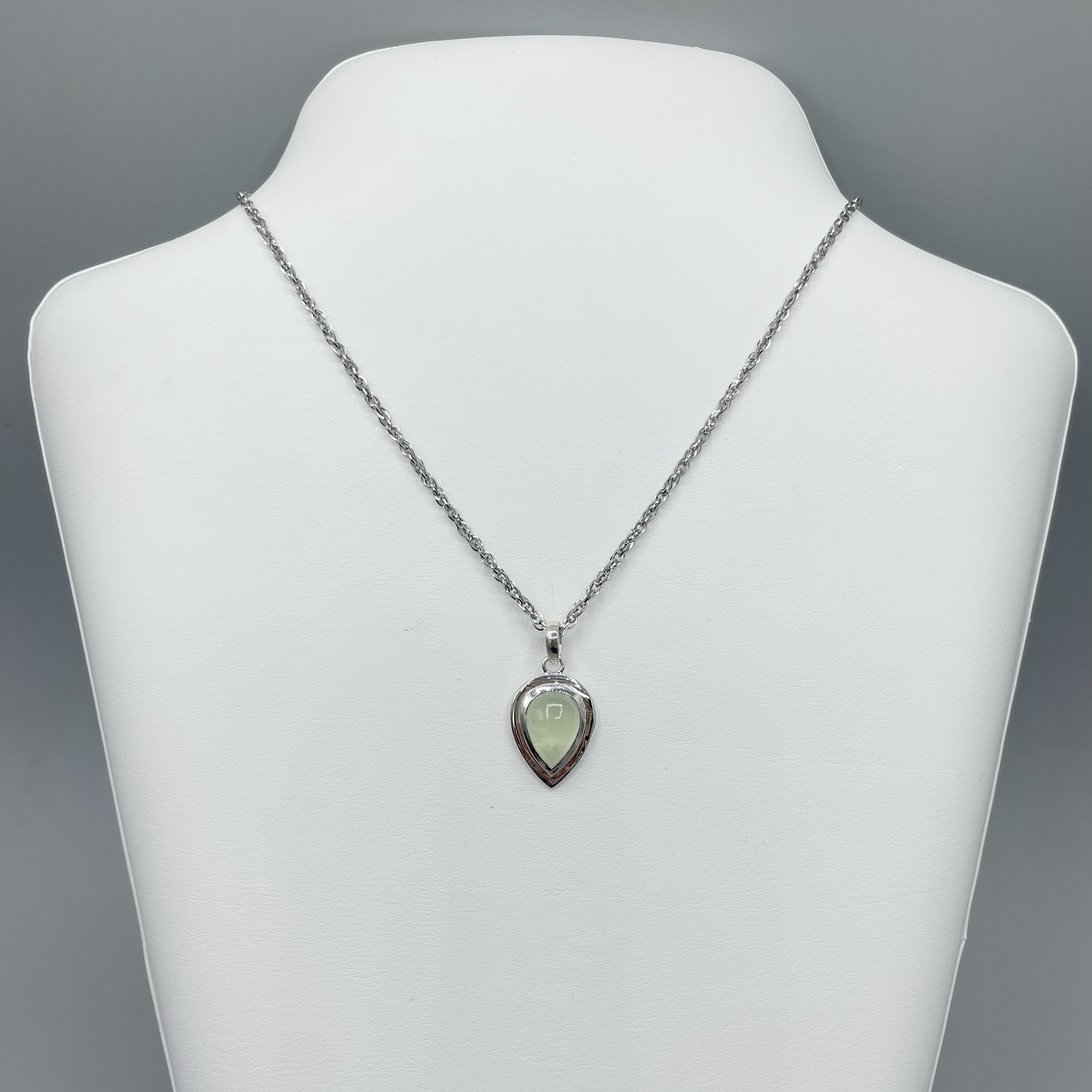 Ciondolo Prehnite - Argento 925