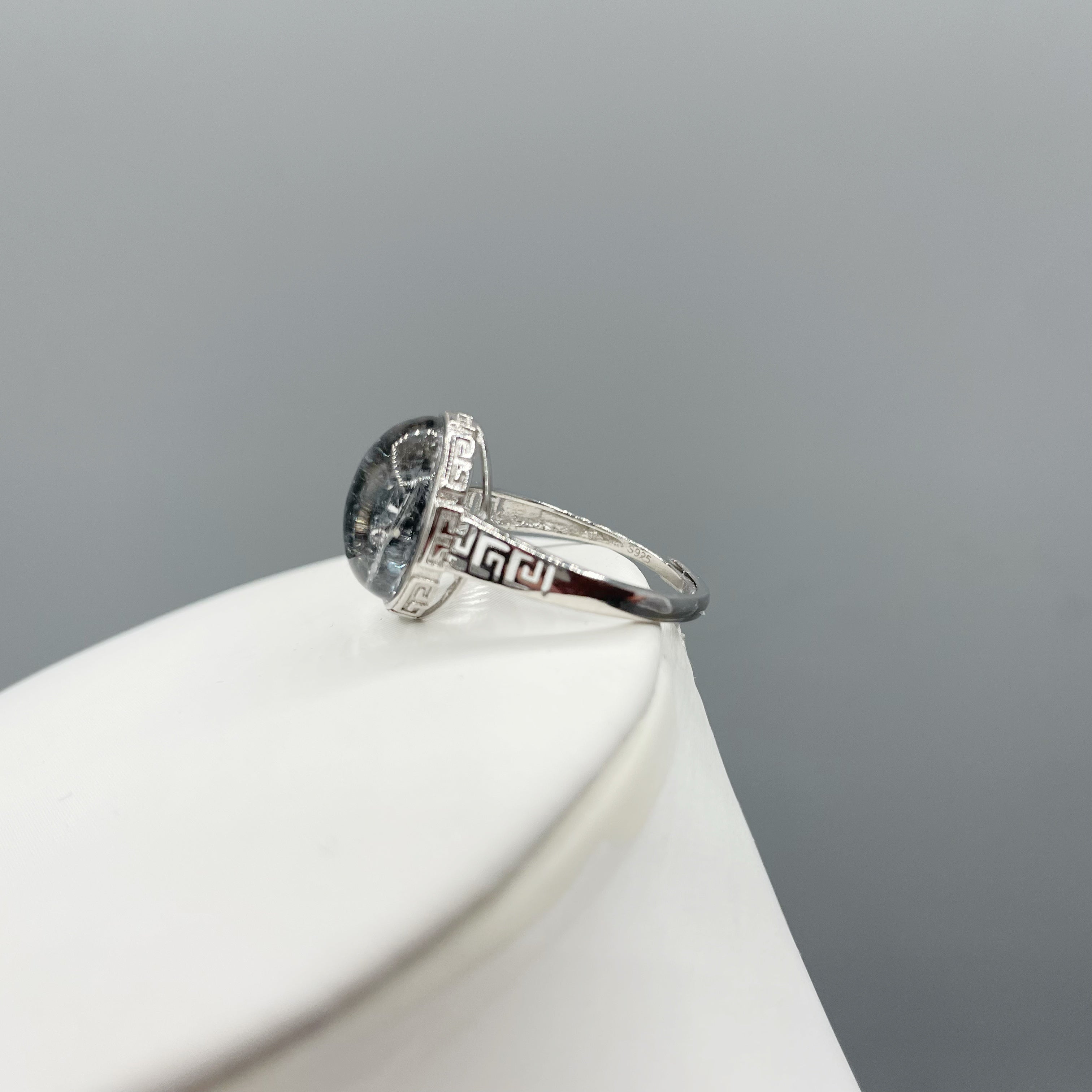 Anello Super 7 Ovale e Argento 925