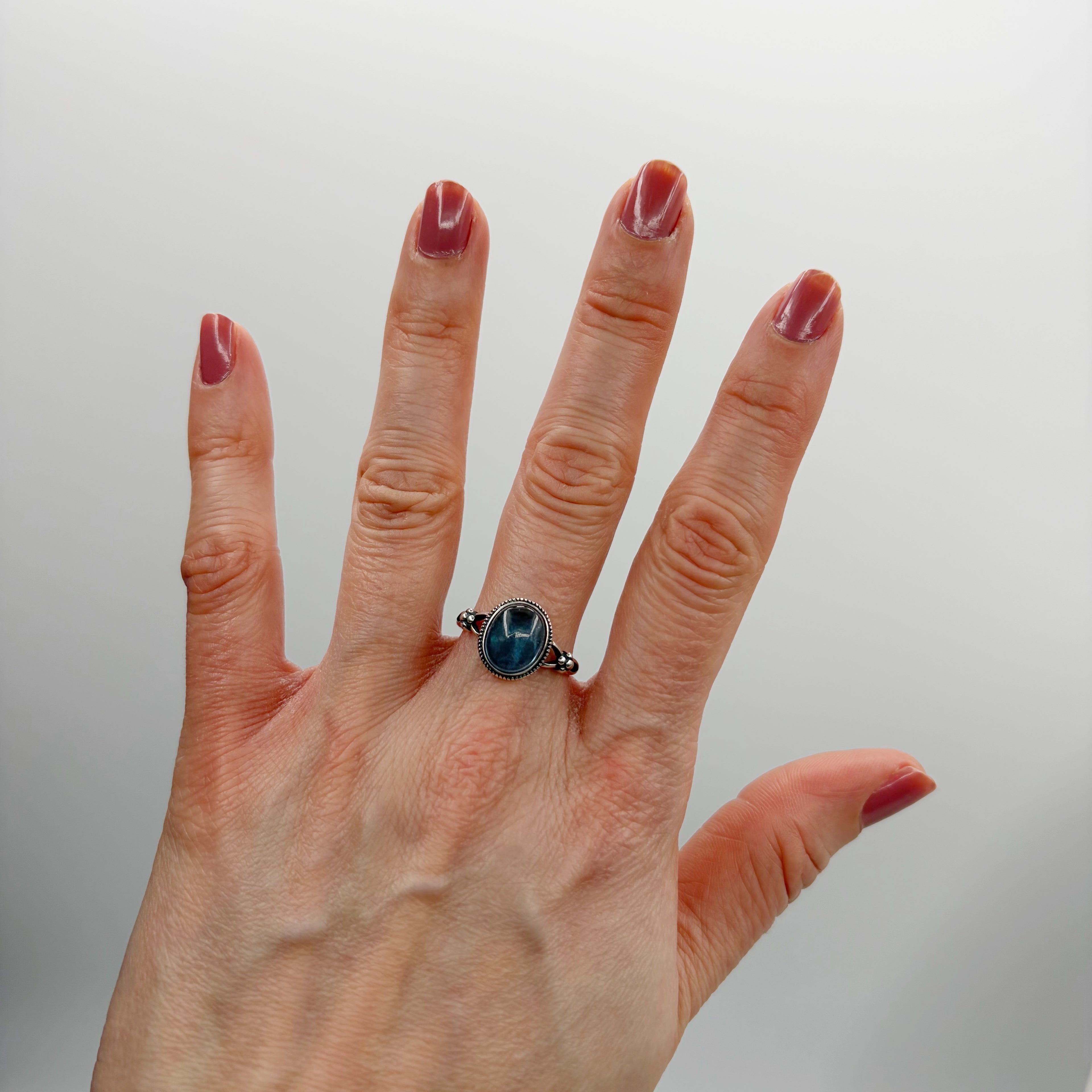Anello Acquamarina e Argento 925