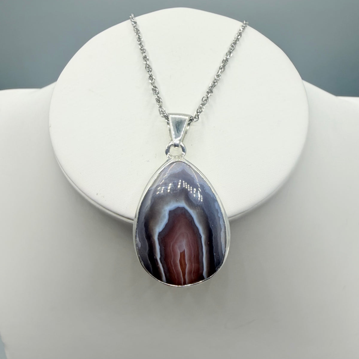Ciondolo Occhio di Shiva Argento 925 - A Goccia
