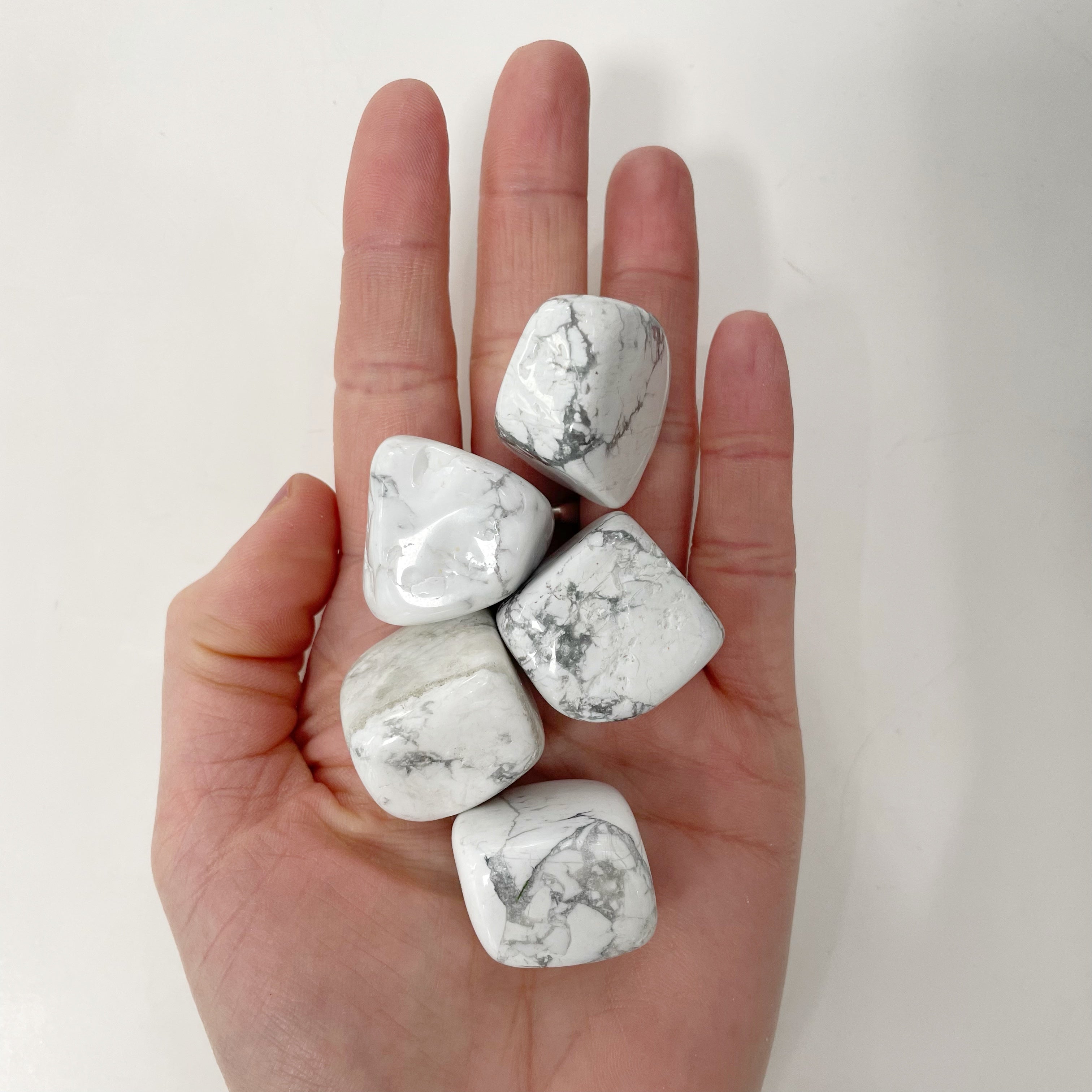 Pietra burattata di Howlite