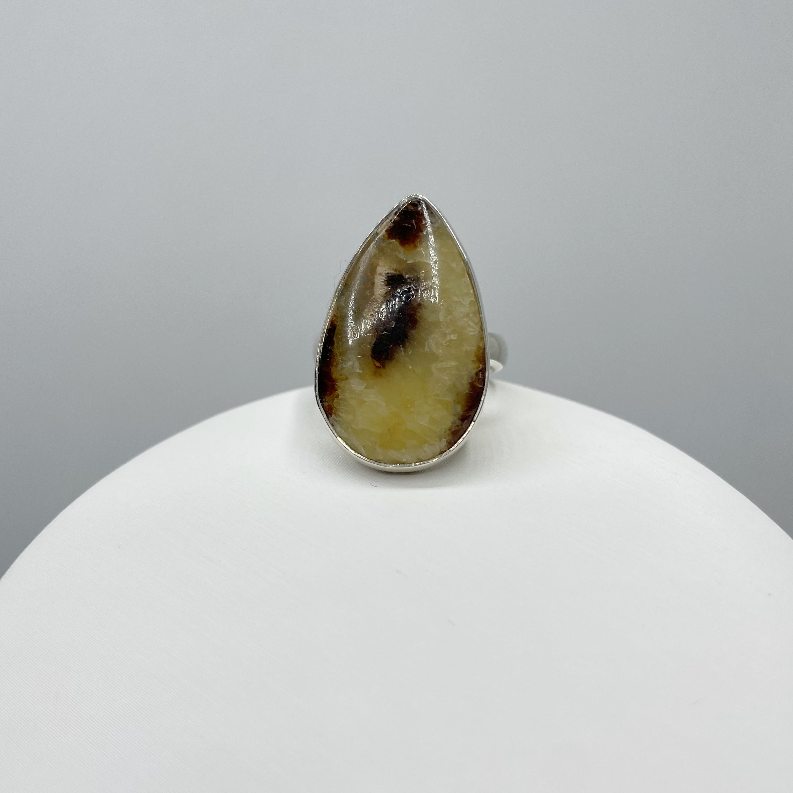 Anello Septaria a Goccia - Argento 925