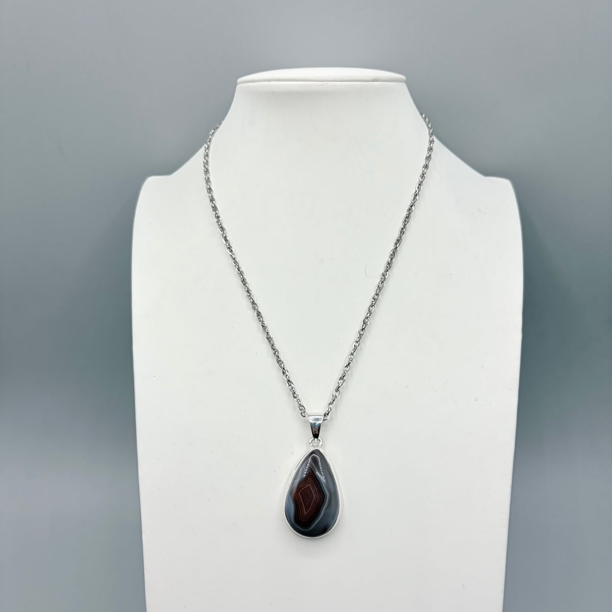 Ciondolo Occhio di Shiva Argento 925 - a Goccia