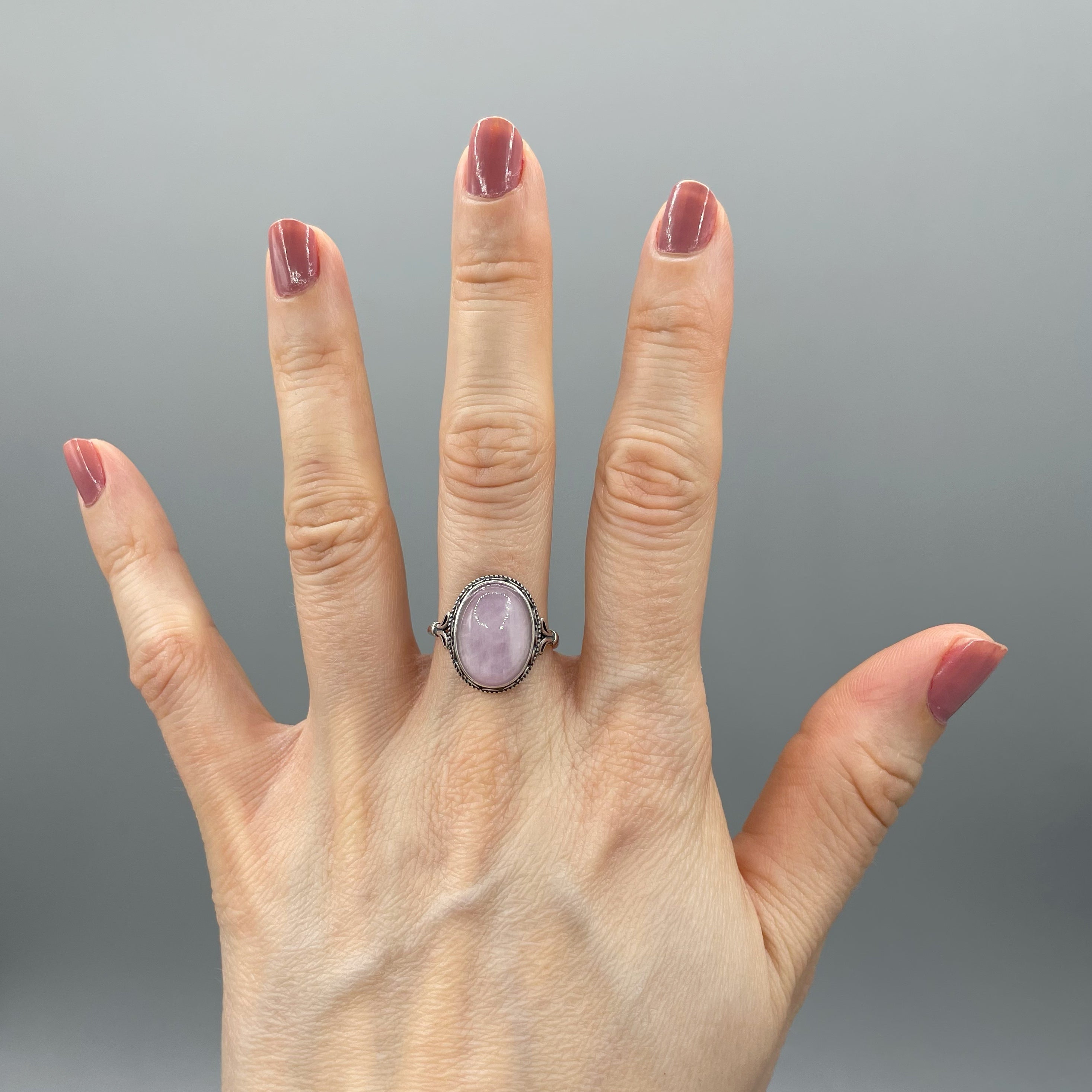 Anello Kunzite - Argento 925