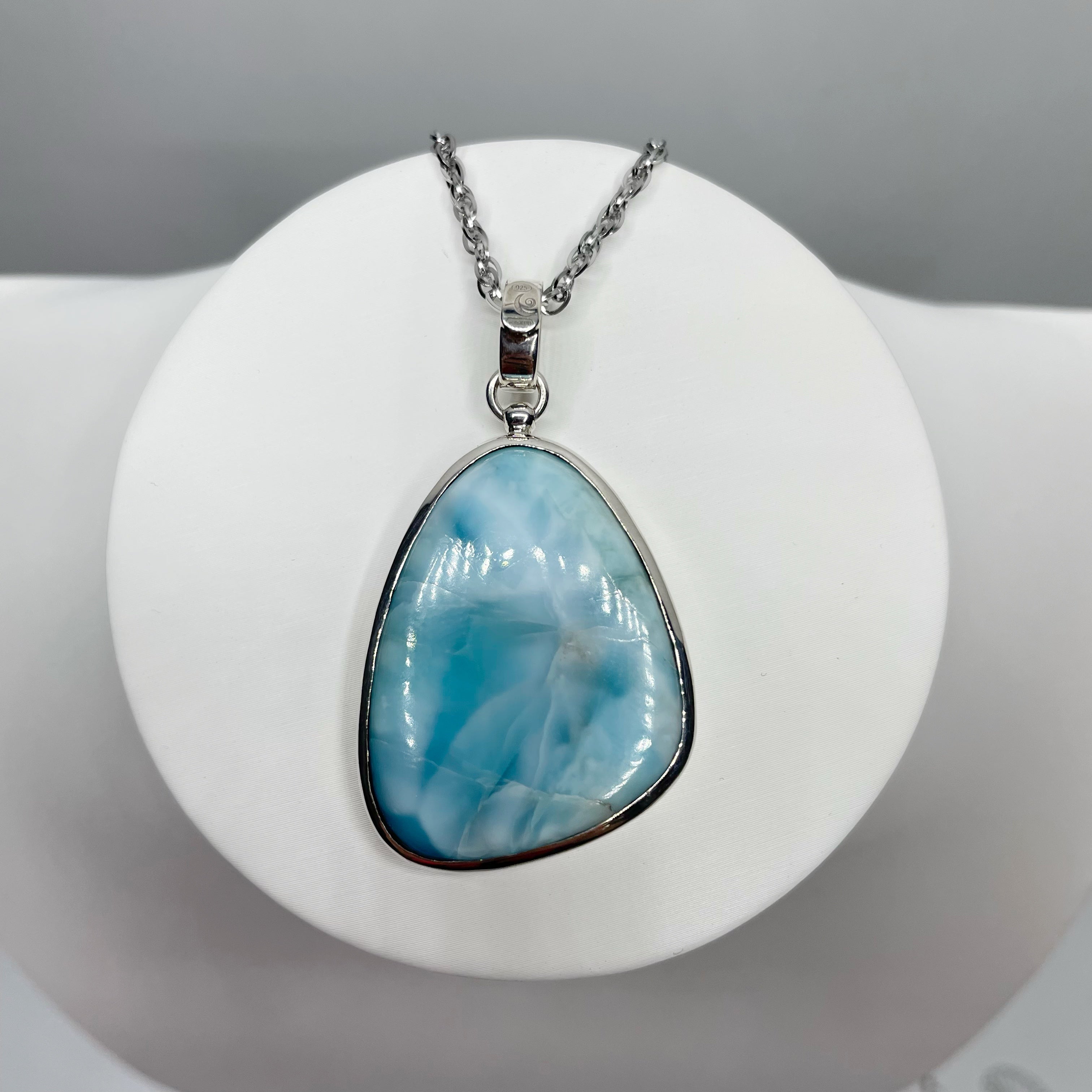 Ciondolo Larimar - Argento 925