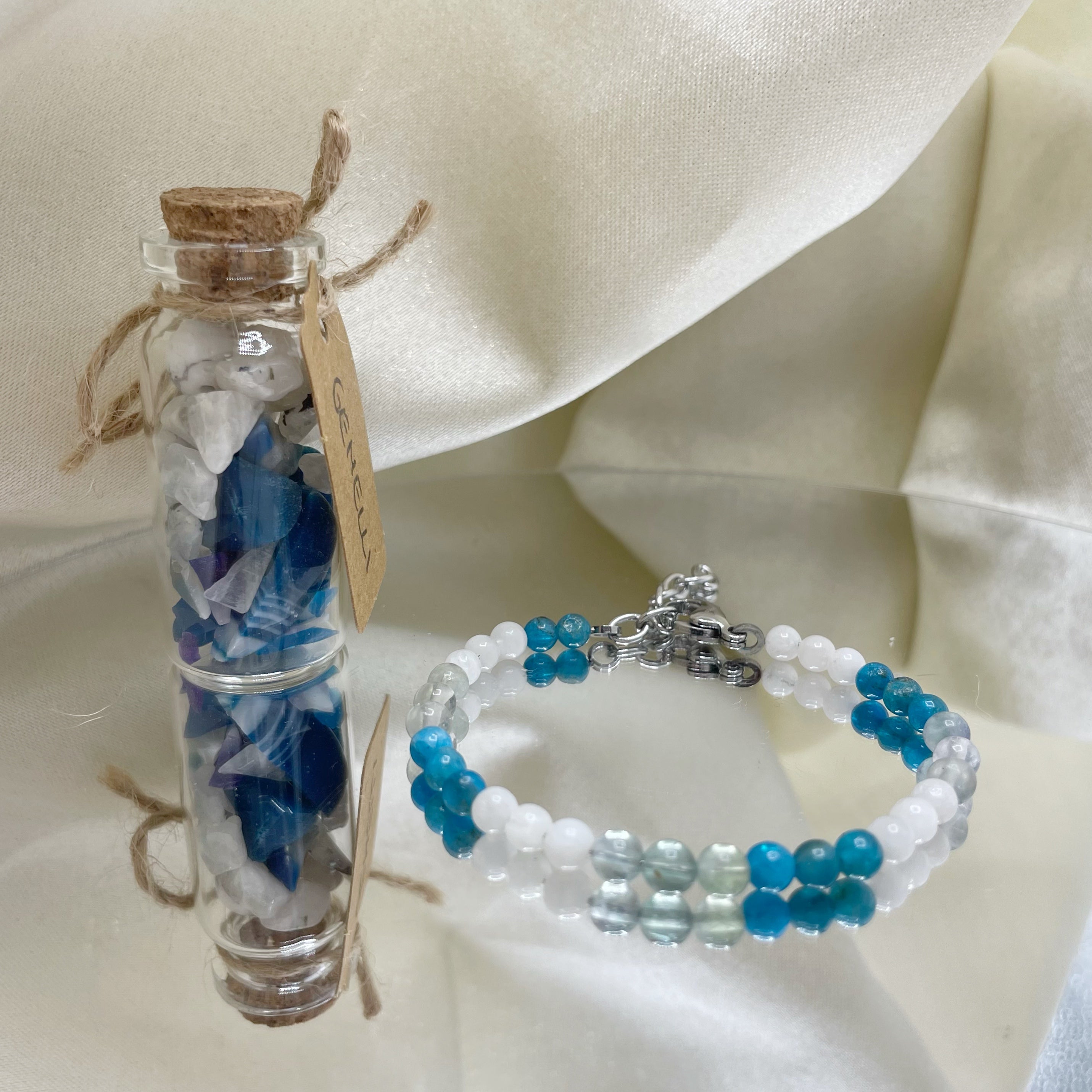 Cofanetto Bracciale e Boccetta - GEMELLI