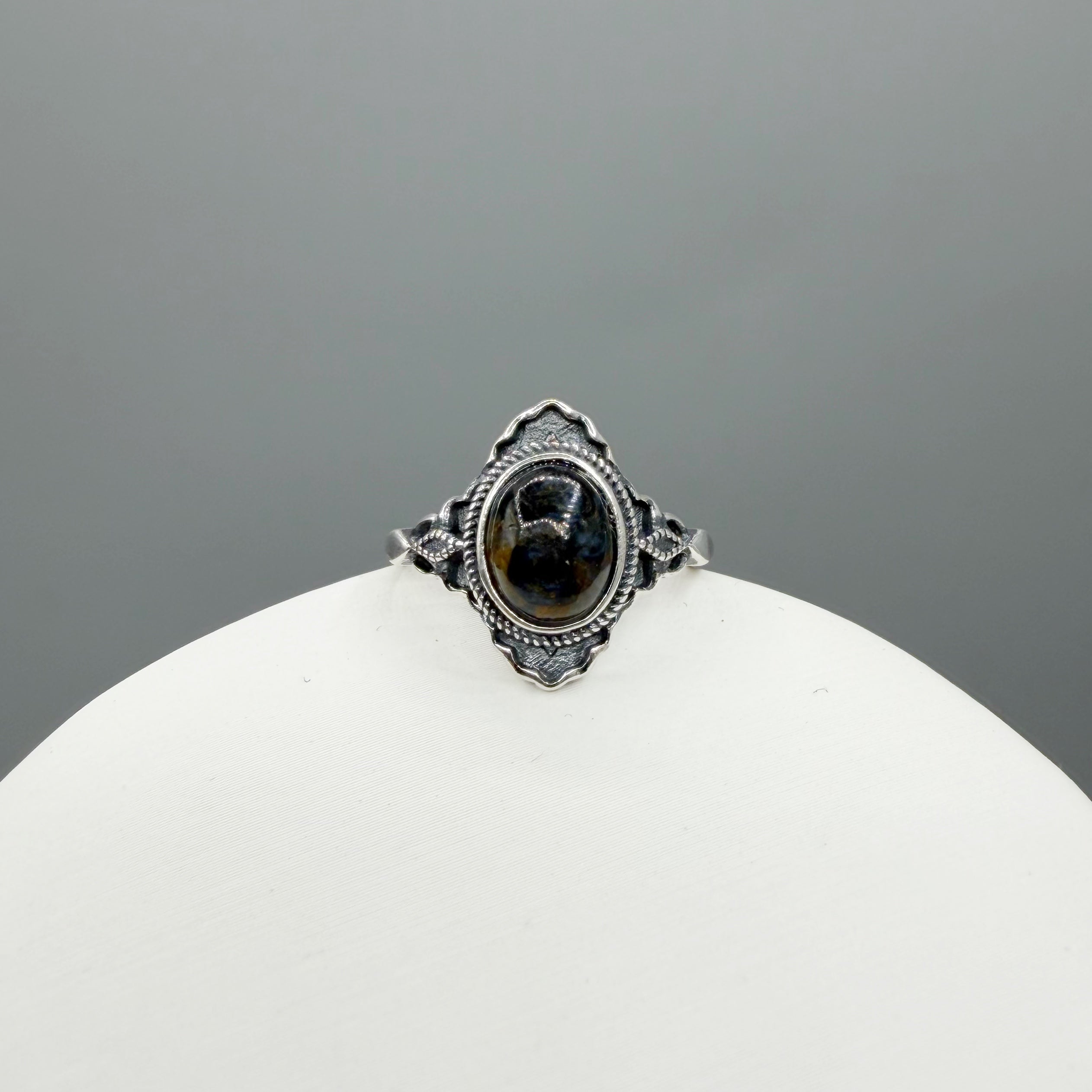 Anello Pietersite e Argento 925 - Diadema