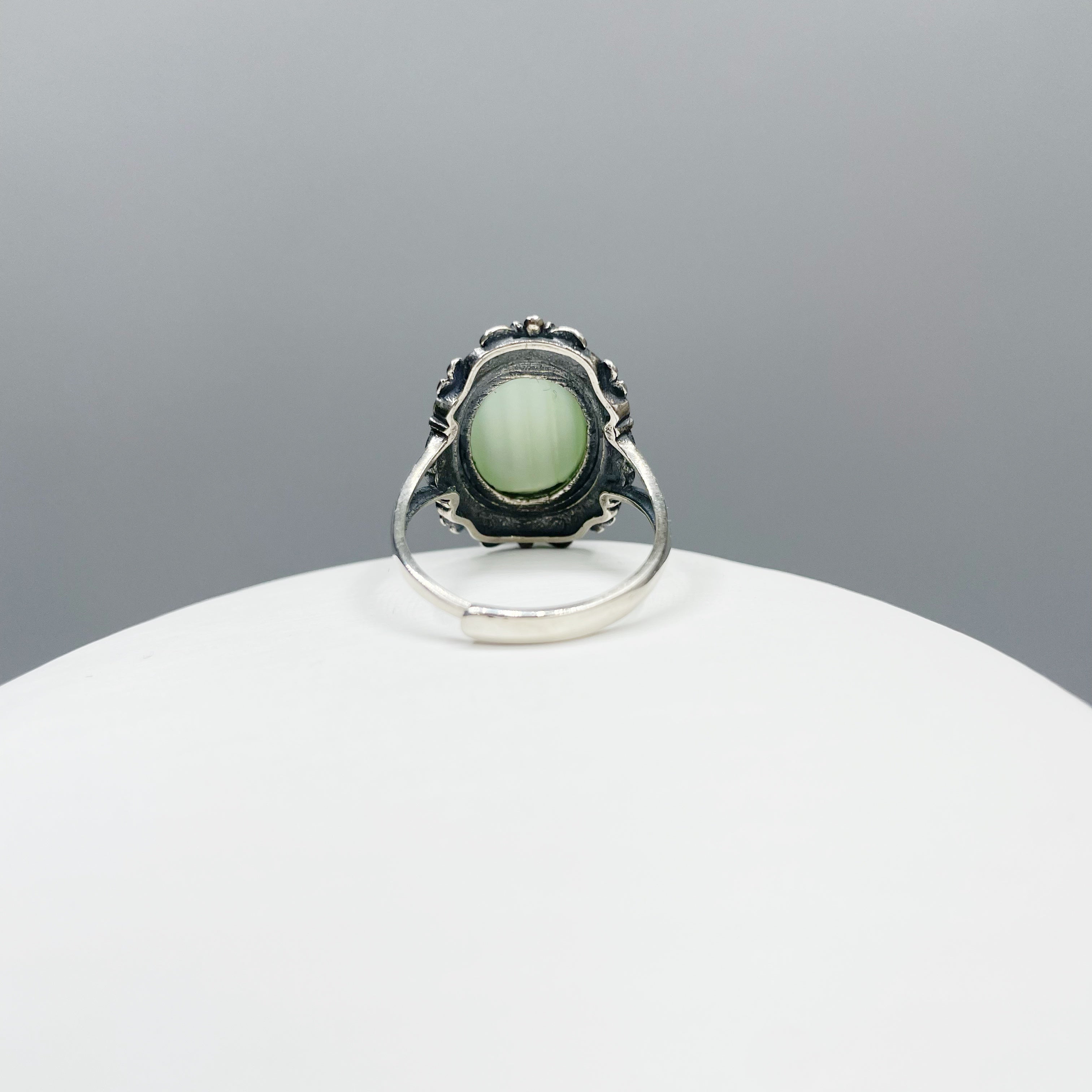 Anello Giada Chiara e Argento 925