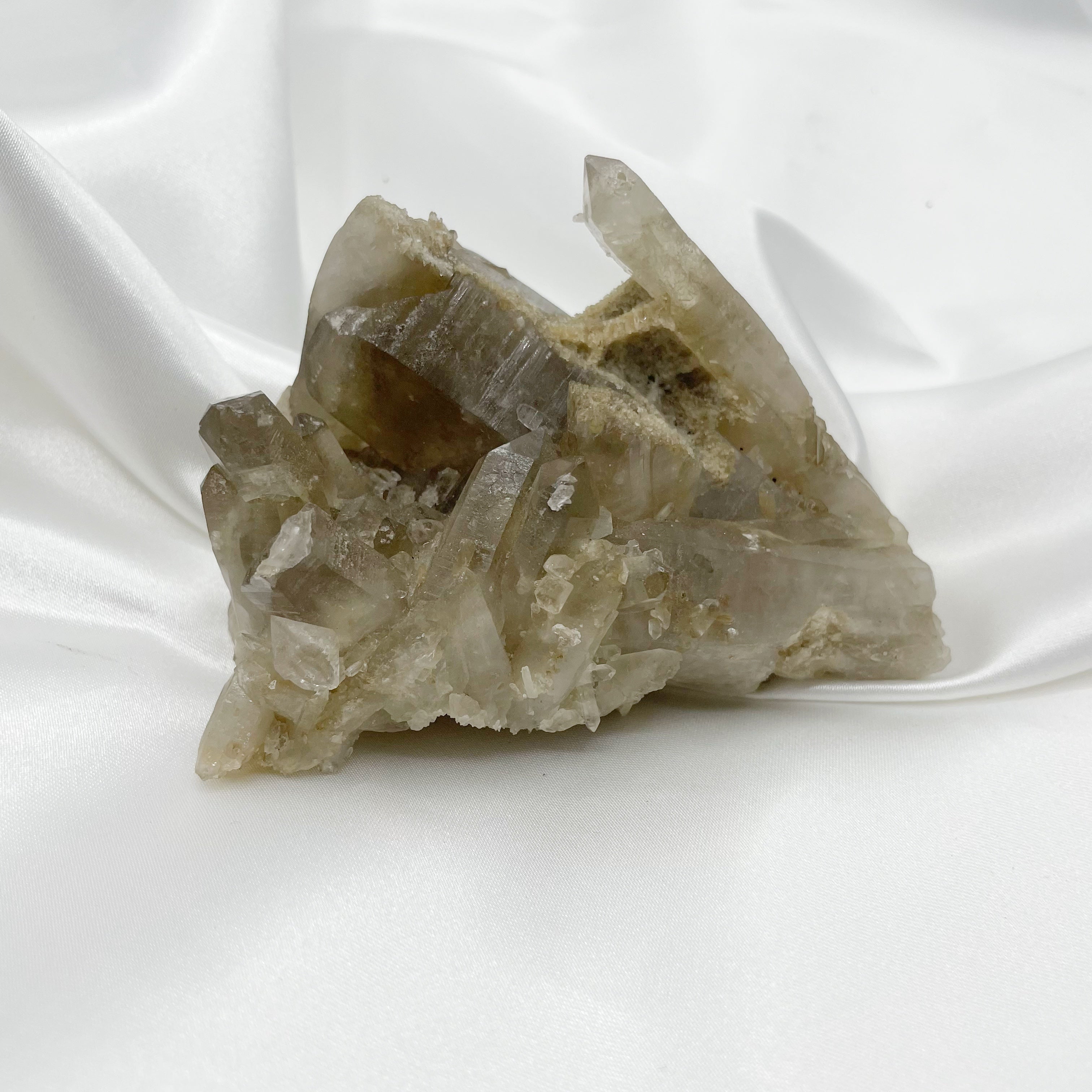 Drusa di Quarzo Fumè