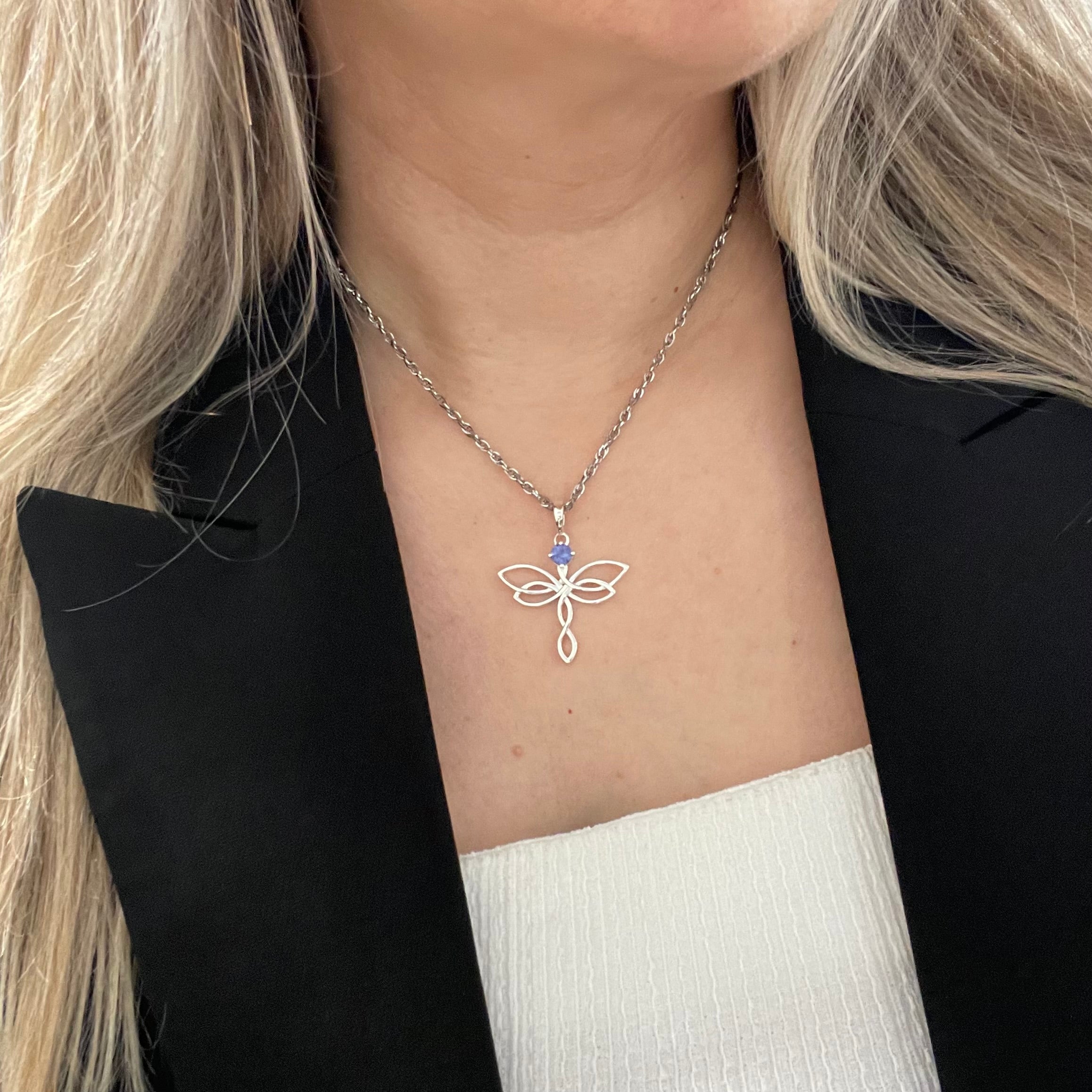 Ciondolo Tanzanite e Argento 925