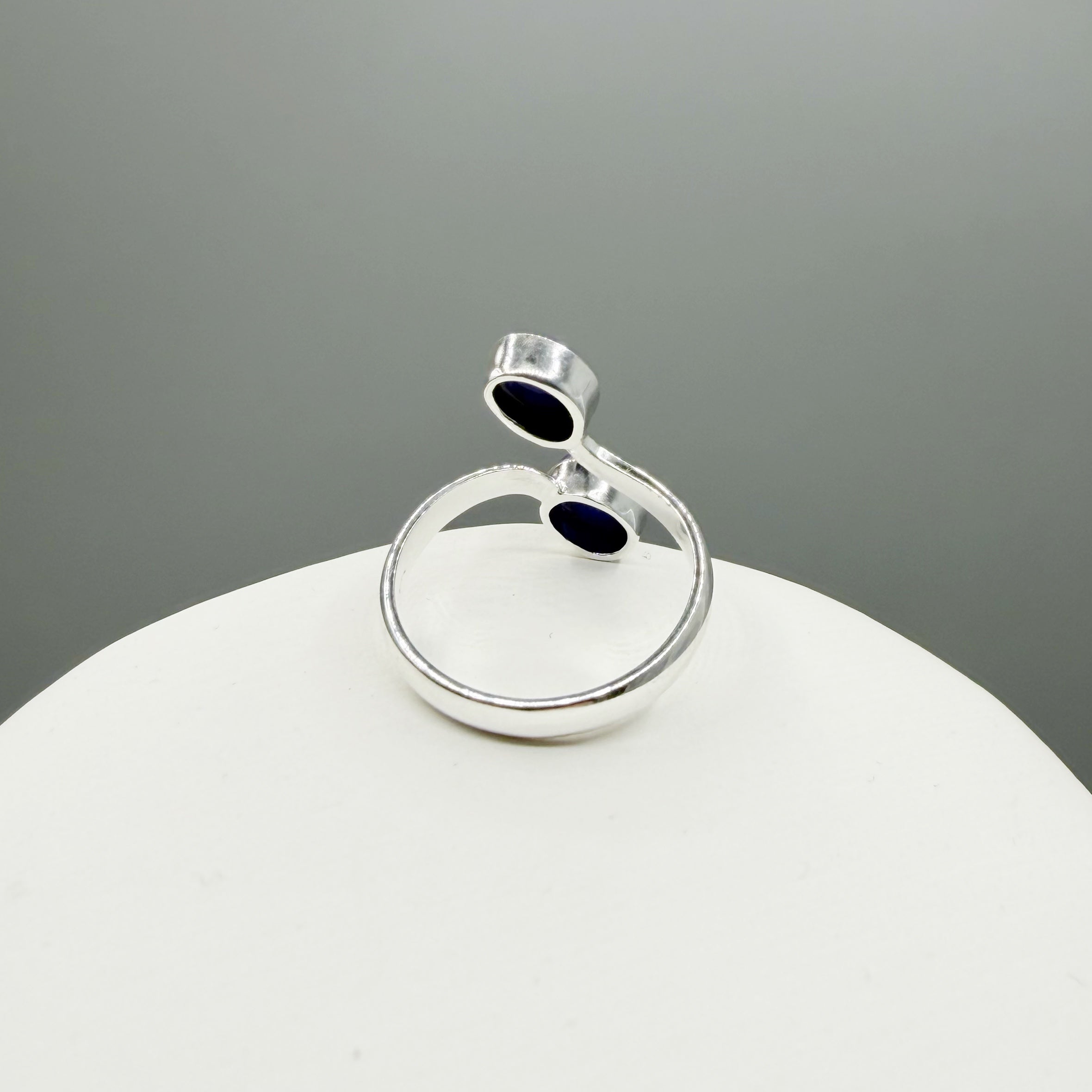 Anello Lapislazzuli Double - Argento 925