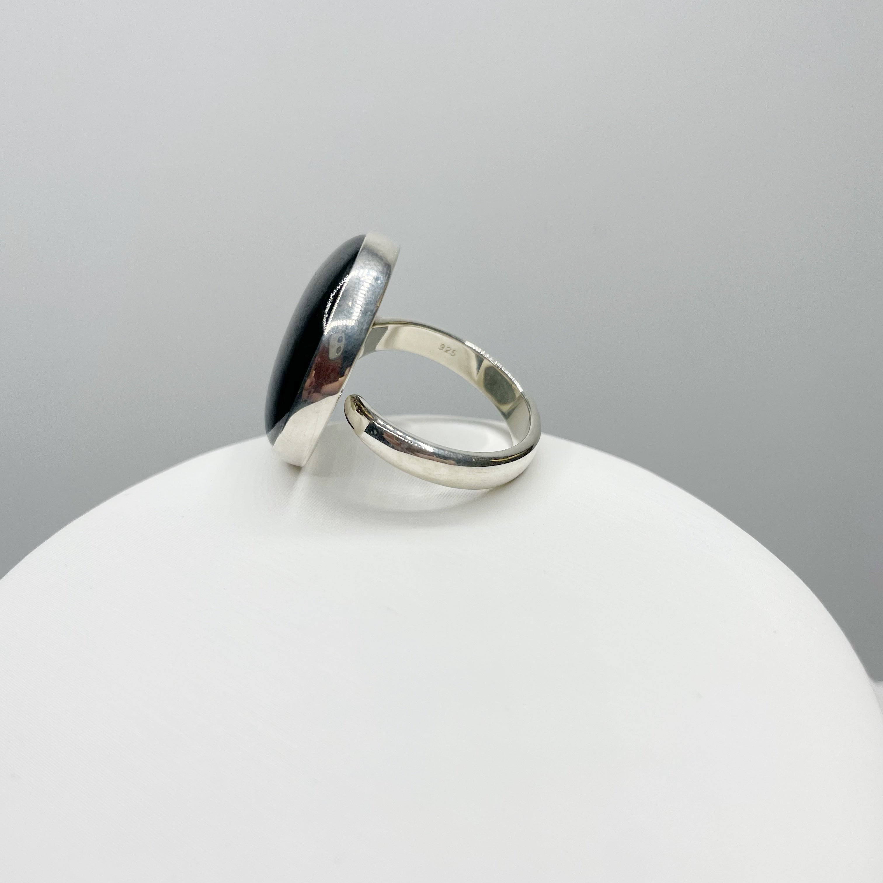 Anello Iperstene Tondo - Argento 925
