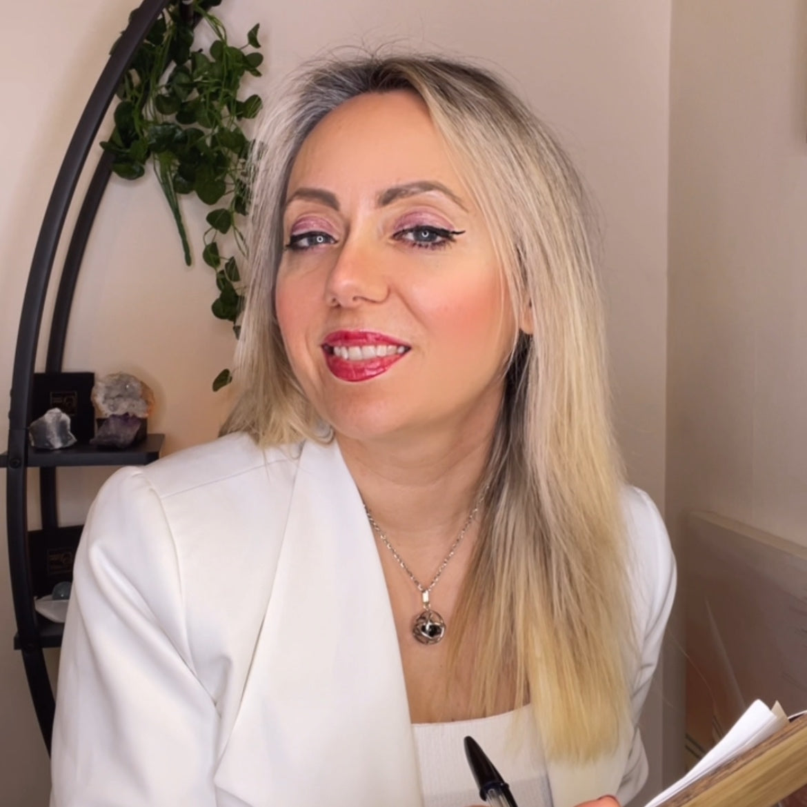 Collana Genesa - Tormalina e Acciaio Inossidabile