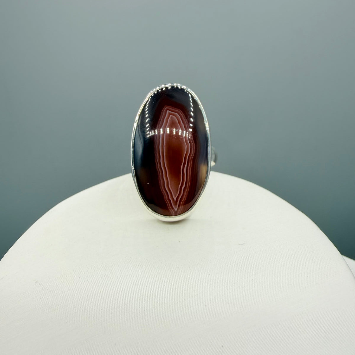 Anello Occhio di Shiva - Argento 925 - Ovale