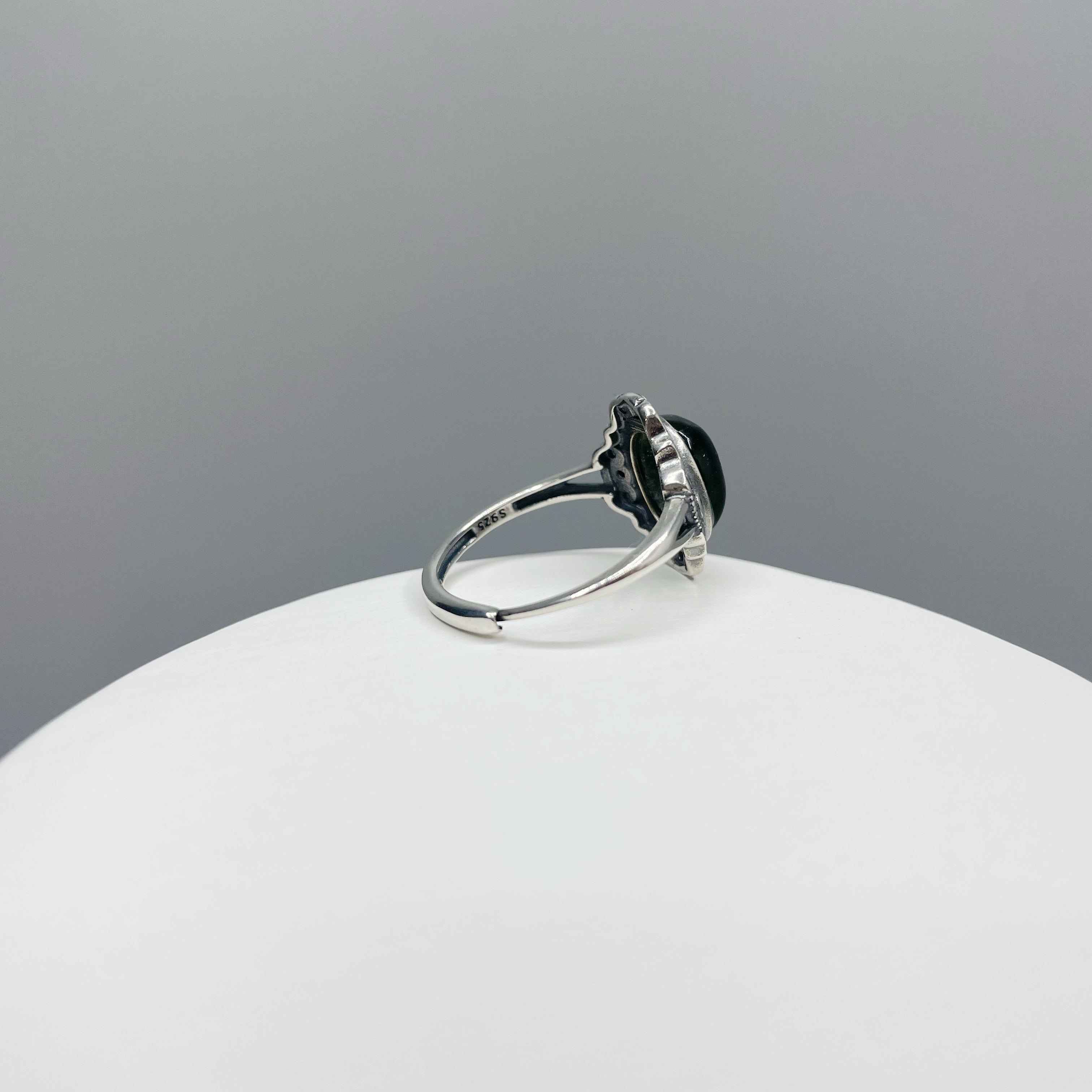 Anello Serafinite e Argento 925