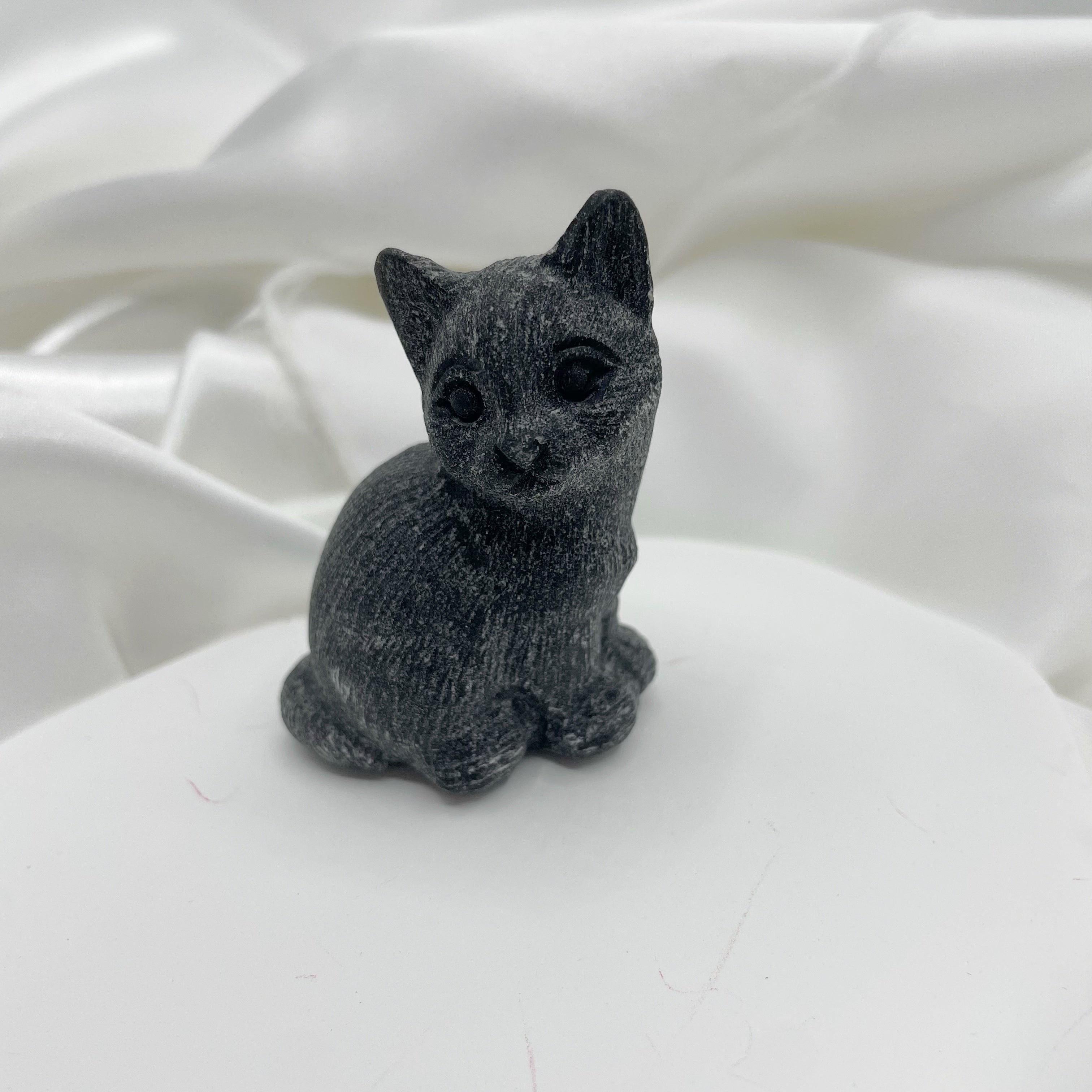 Gattino Minù - Ossidiana nera