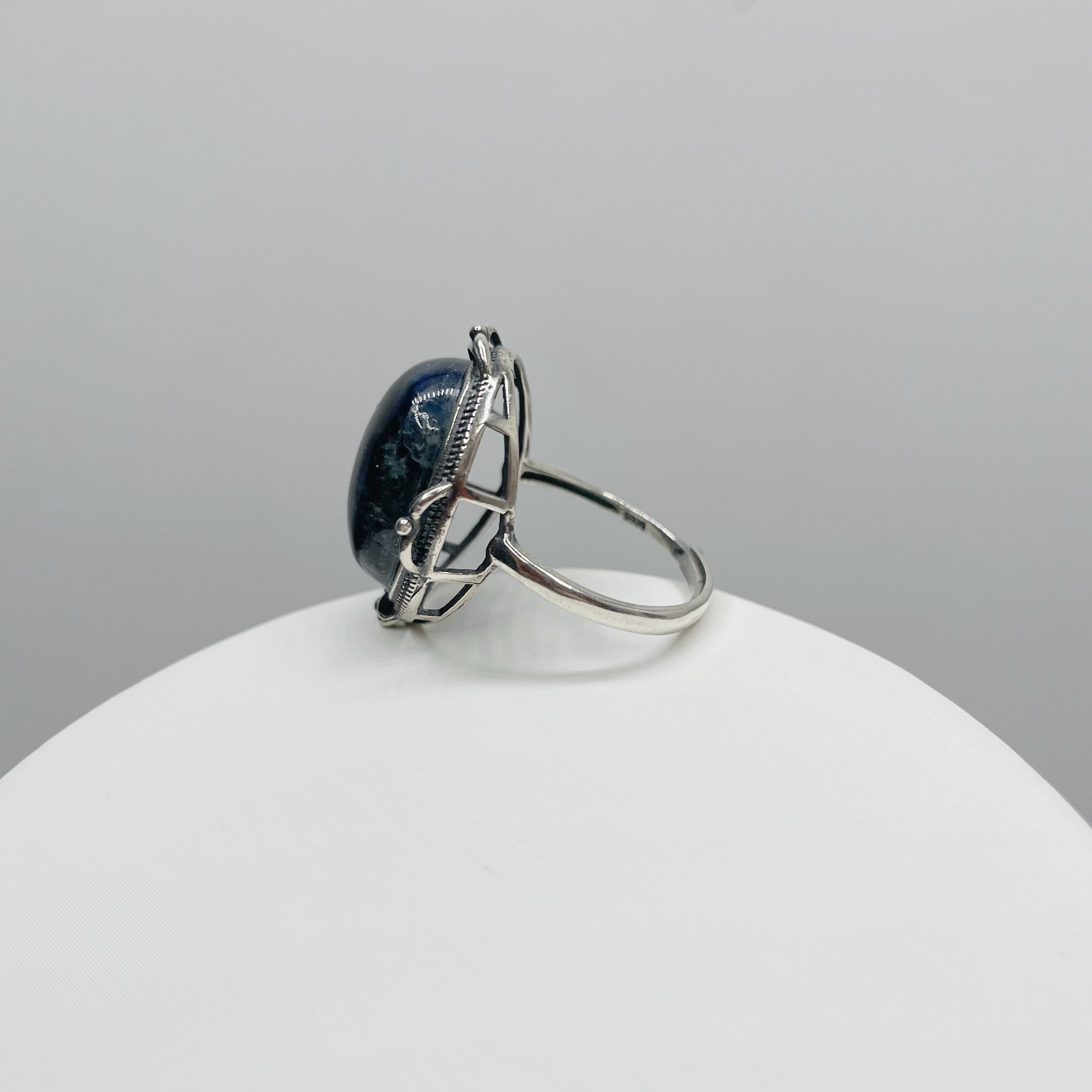 Anello Cianite - Argento 925