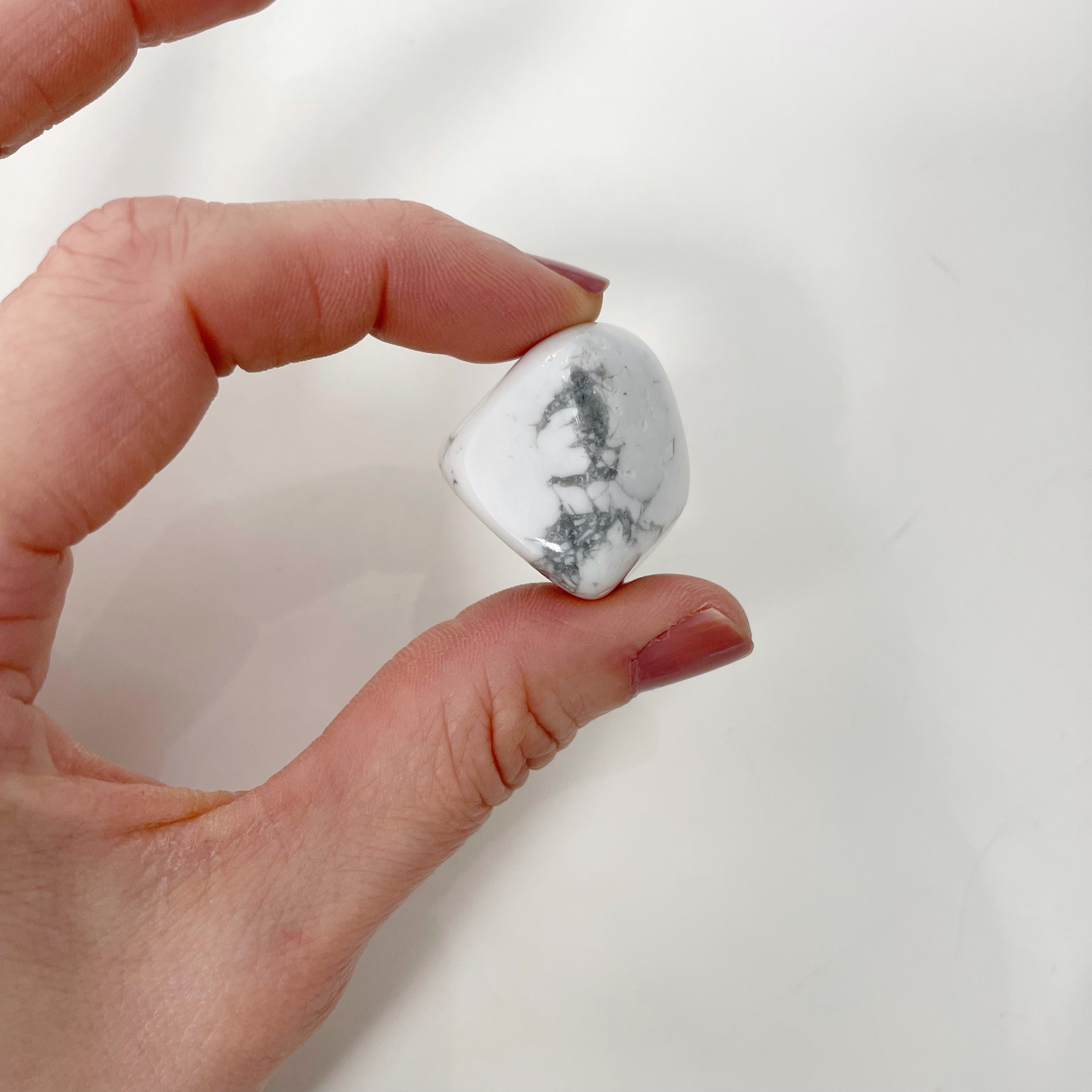 Pietra burattata di Howlite