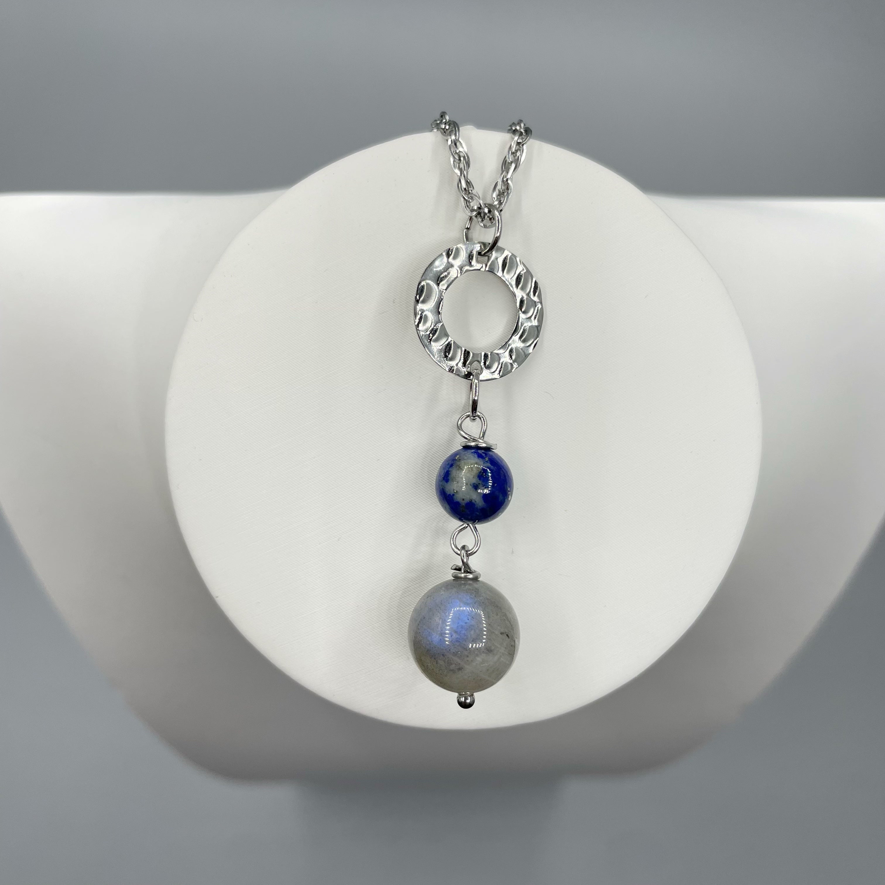 Collana della Manifestazione - Lapislazzuli e Labradorite