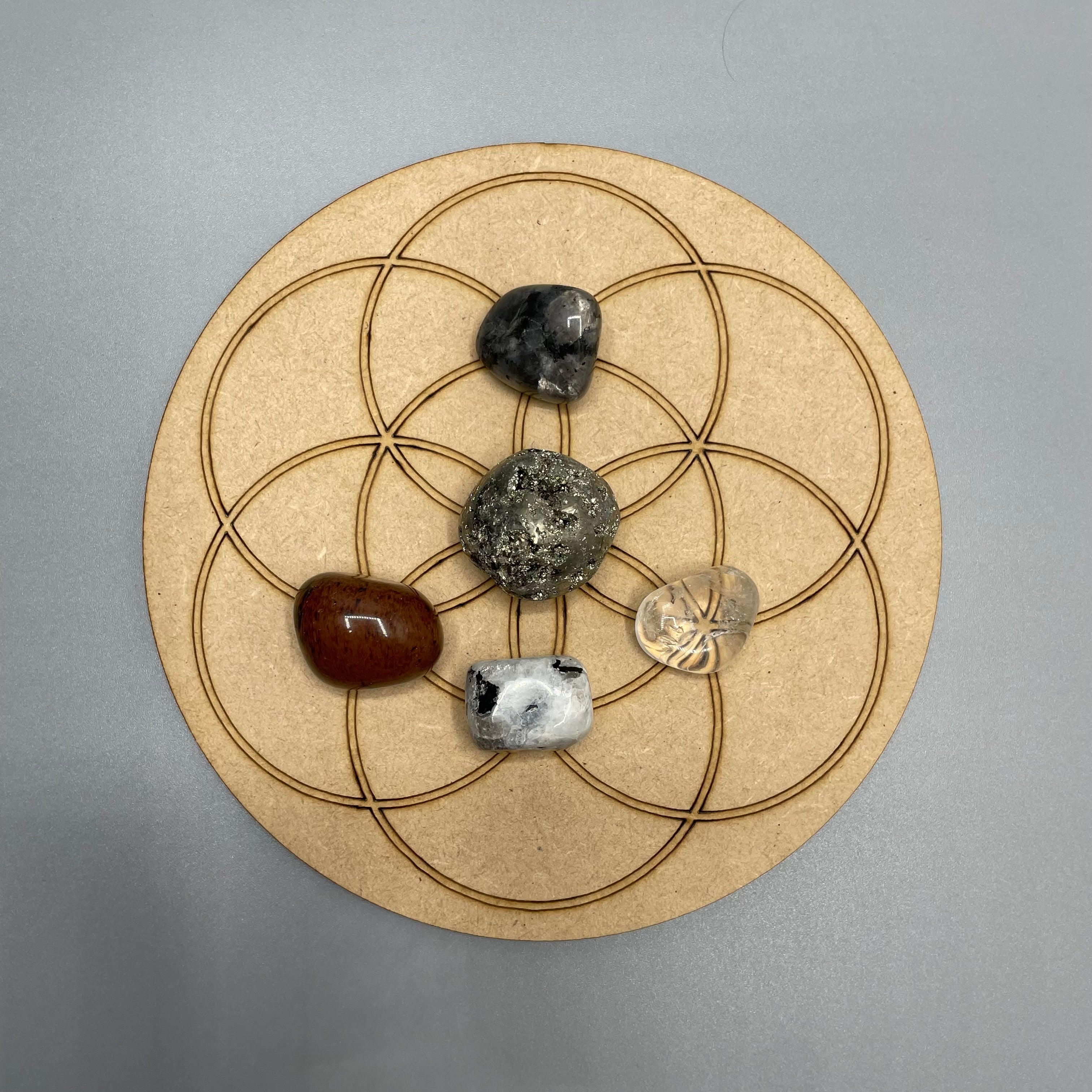 Tavola per Griglia energetica - Seme della Vita