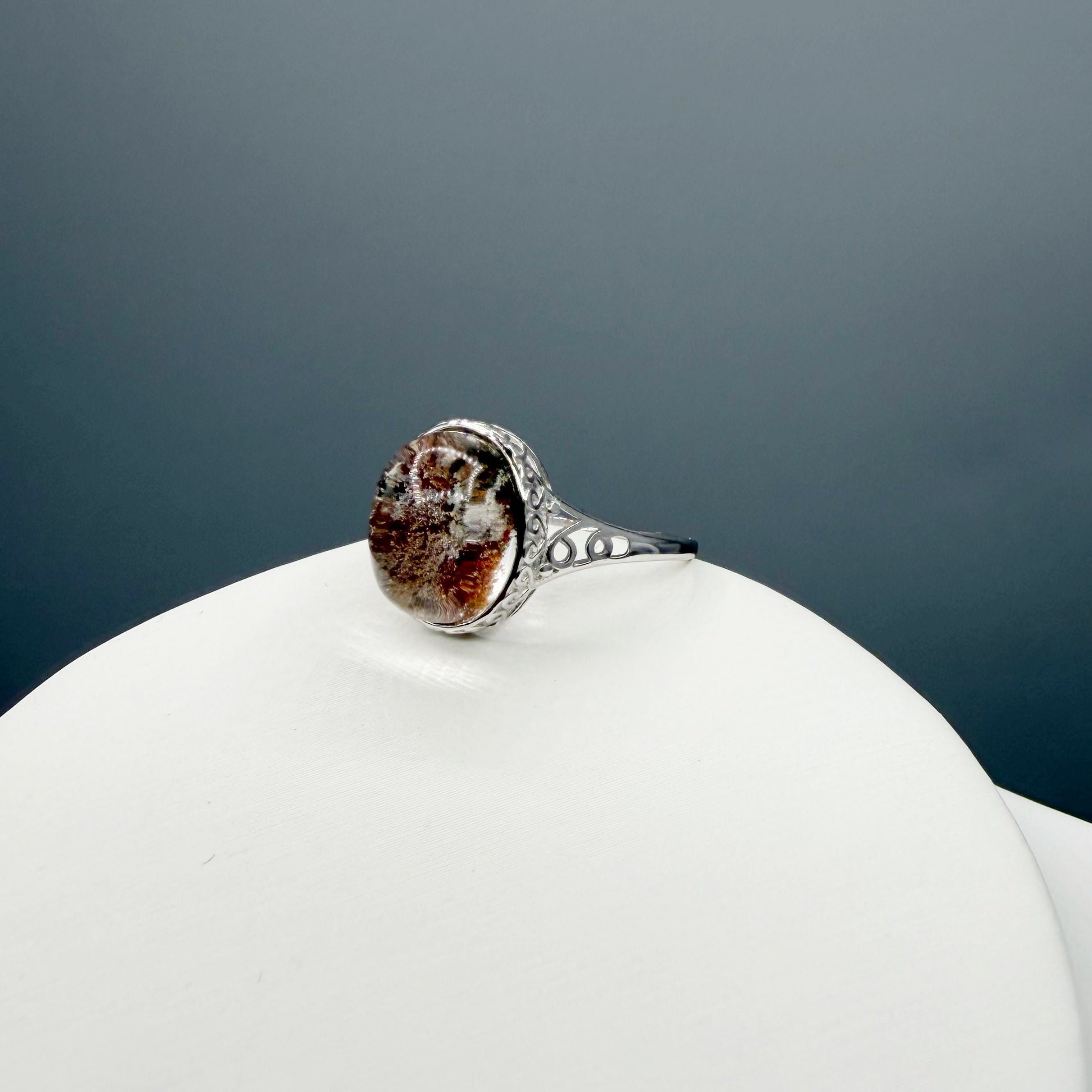 Anello Quarzo Garden e Argento 925