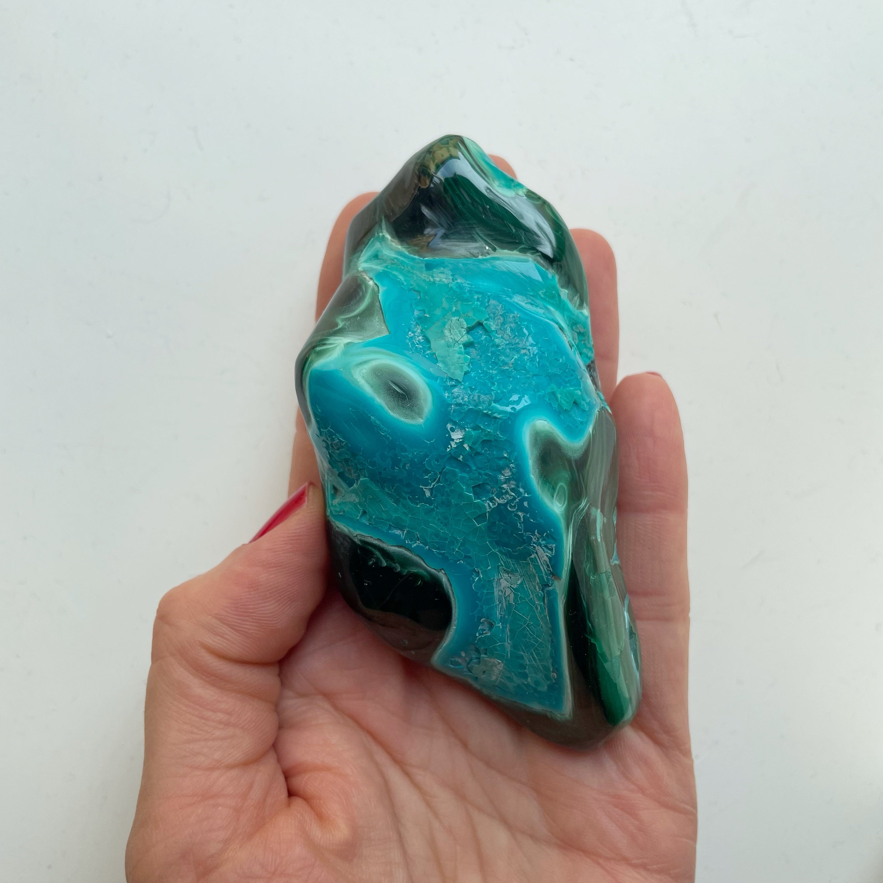 Pietra di Malachite e Crisocolla