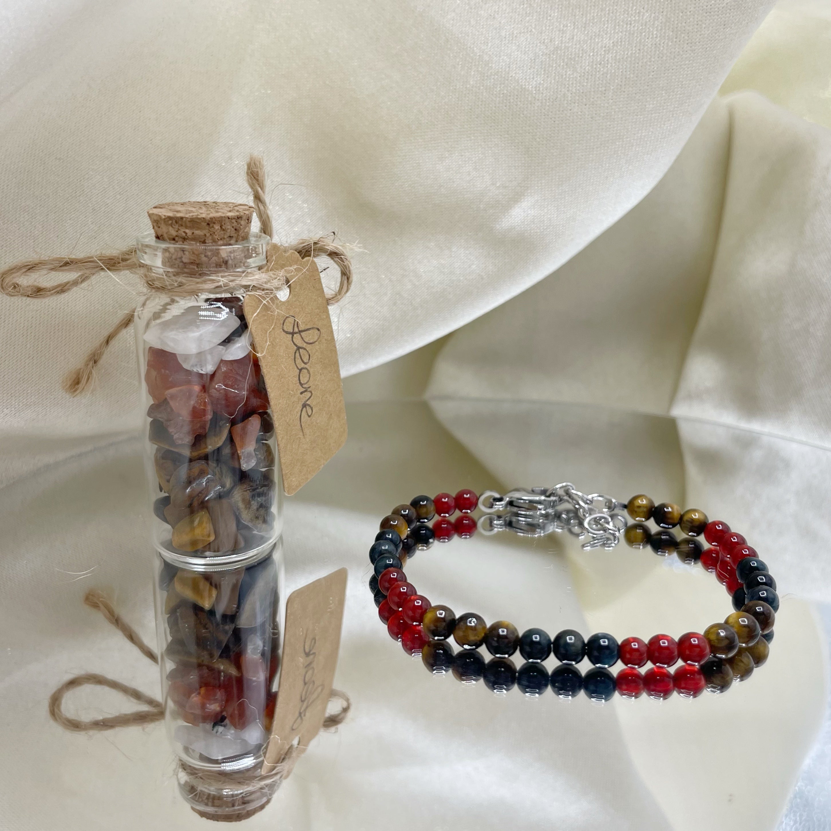 Cofanetto Bracciale e Boccetta - LEONE