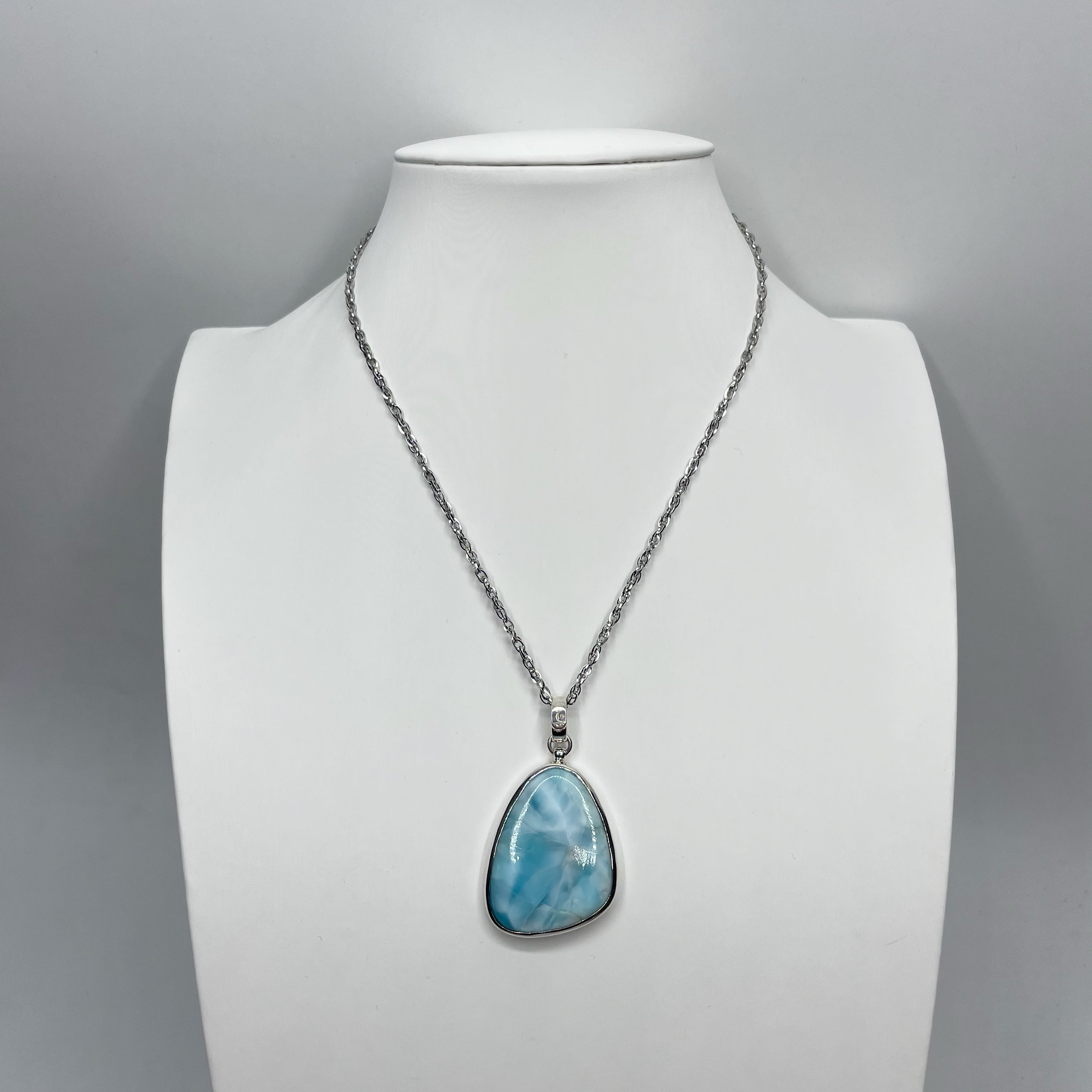 Ciondolo Larimar - Argento 925