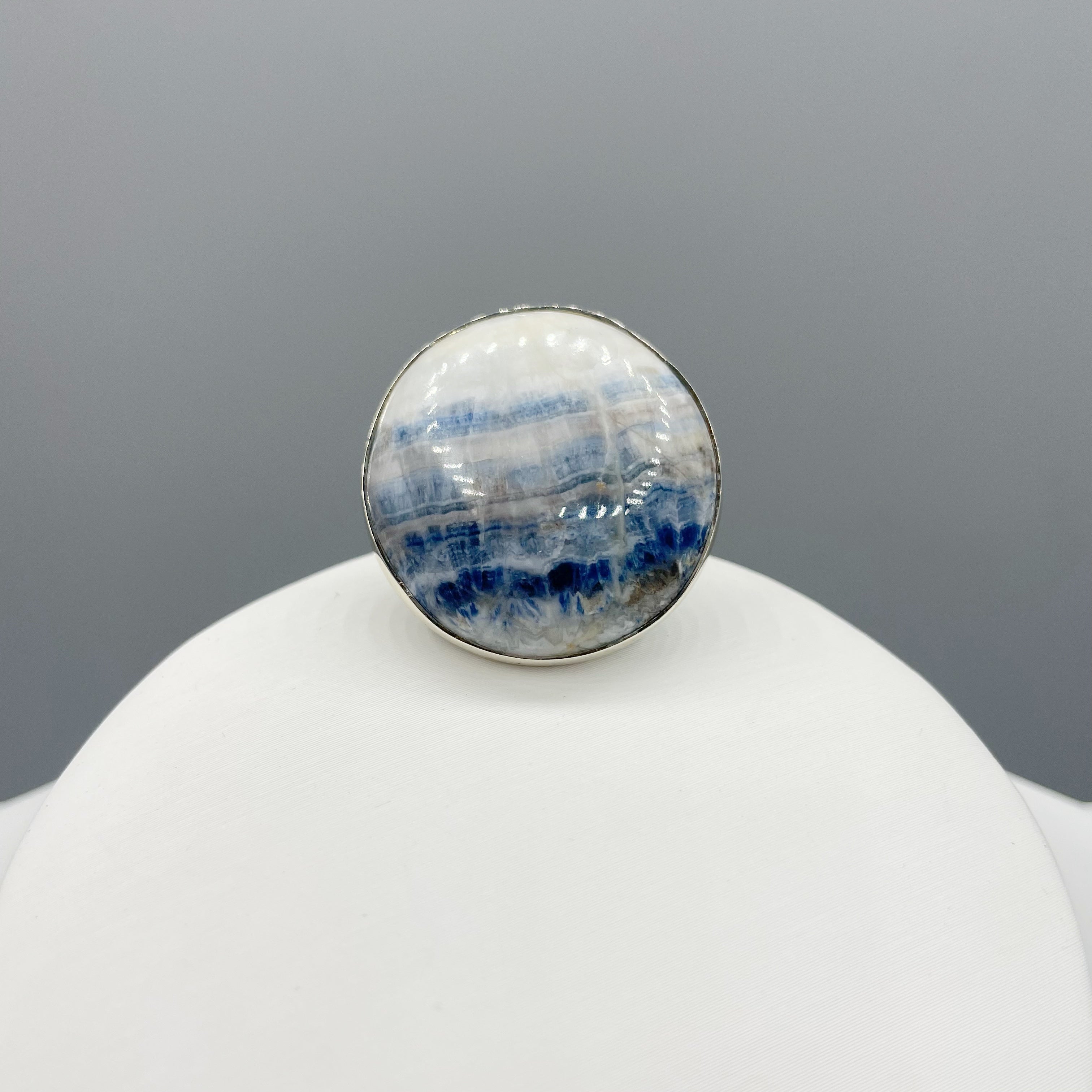 Anello Sheelite e Argento 925 - Tondo