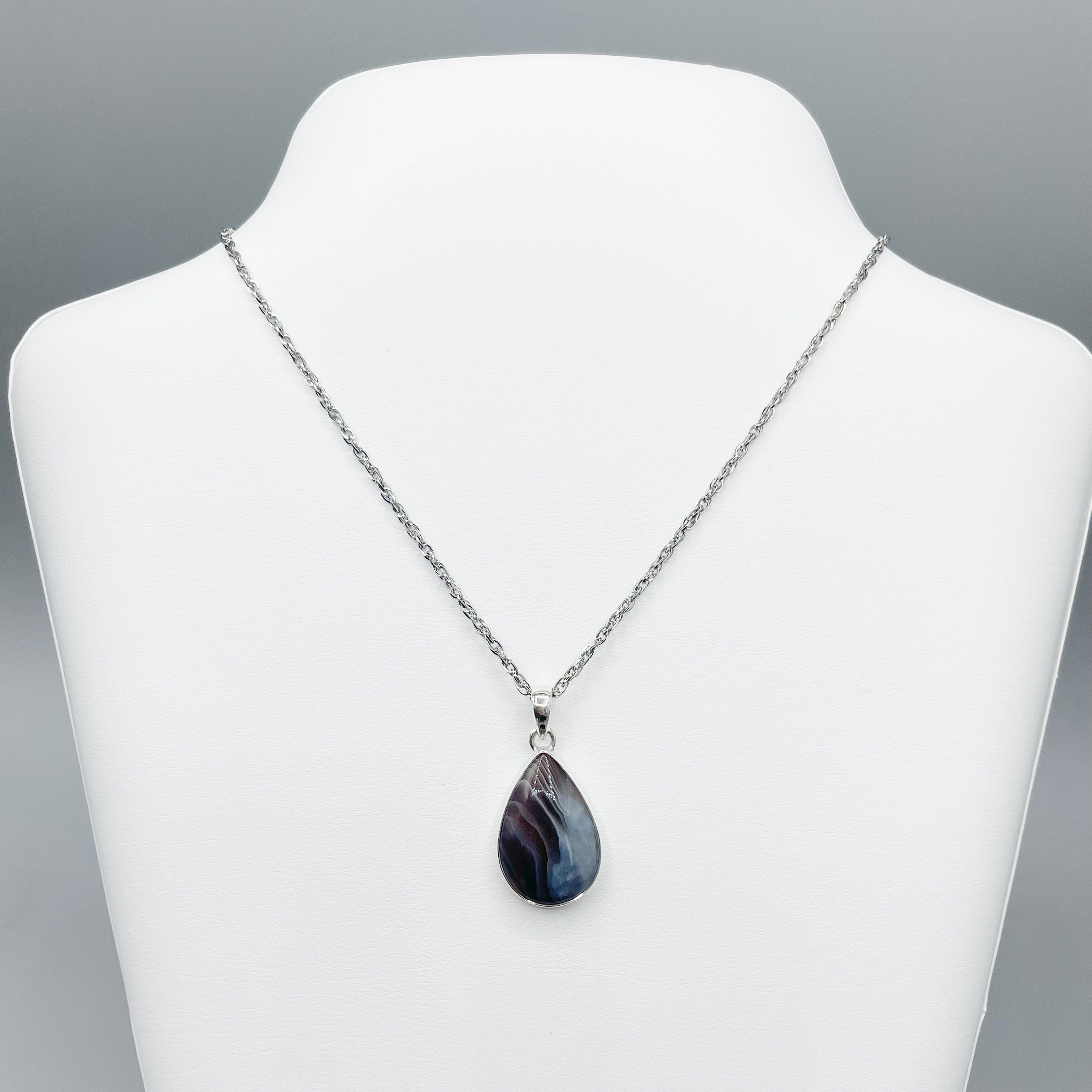 Ciondolo Occhio di Shiva Goccia - Argento 925