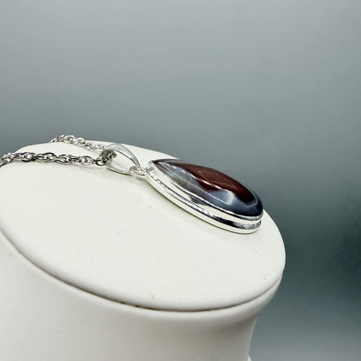 Ciondolo Occhio di Shiva Argento 925 - a Goccia