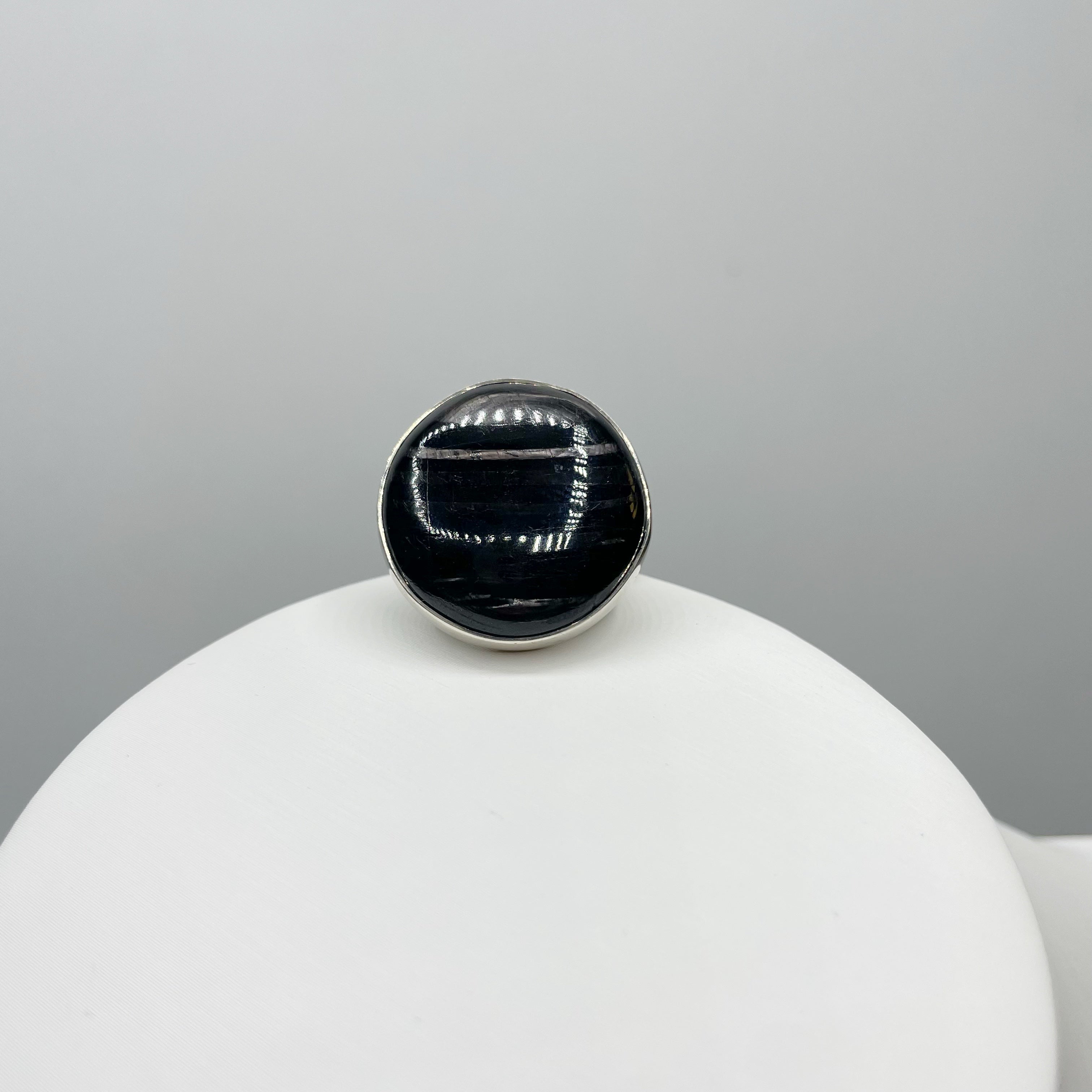 Anello Iperstene Tondo - Argento 925