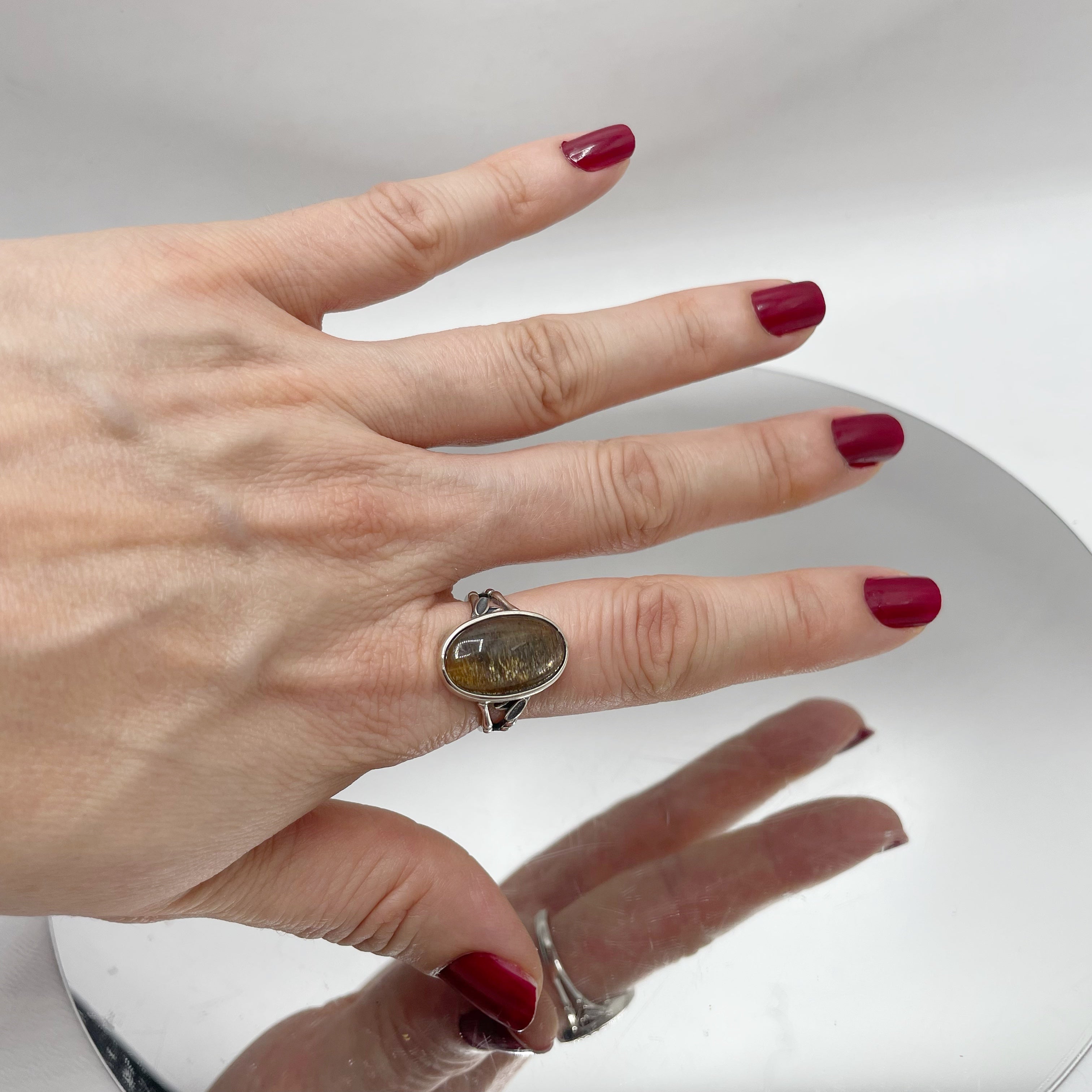 Anello Pietra del Sole - Argento 925