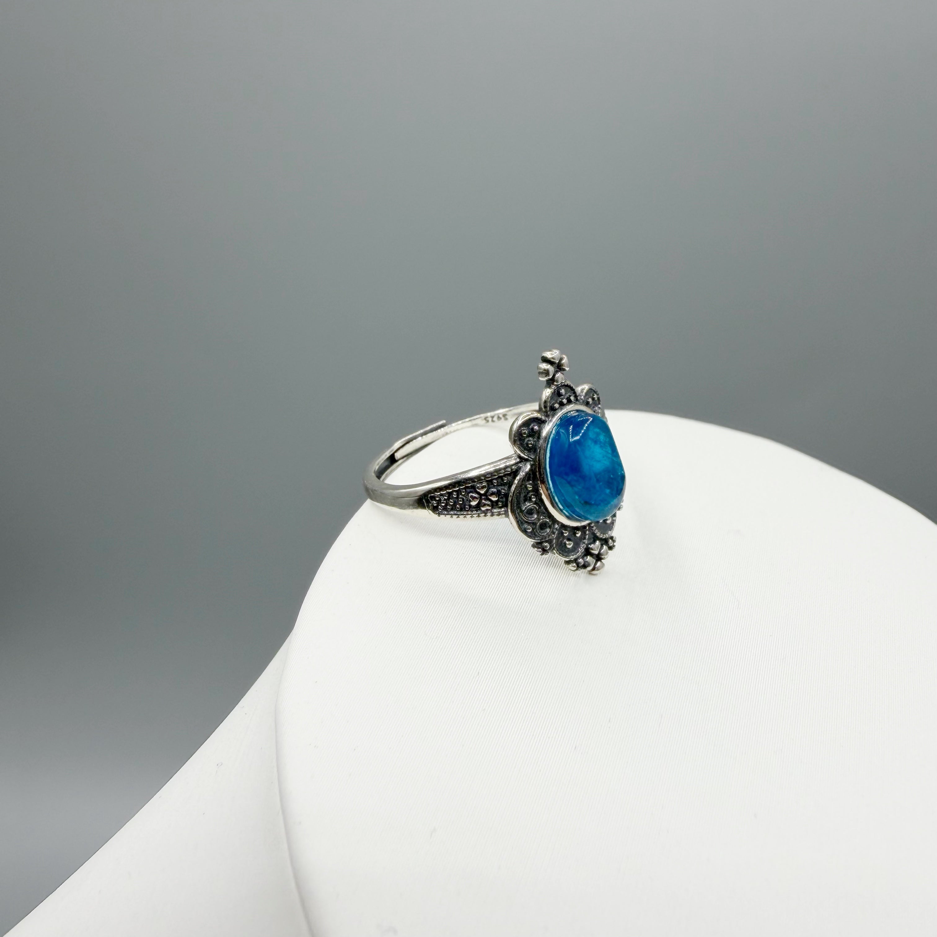 Anello Apatite Queen - Argento 925