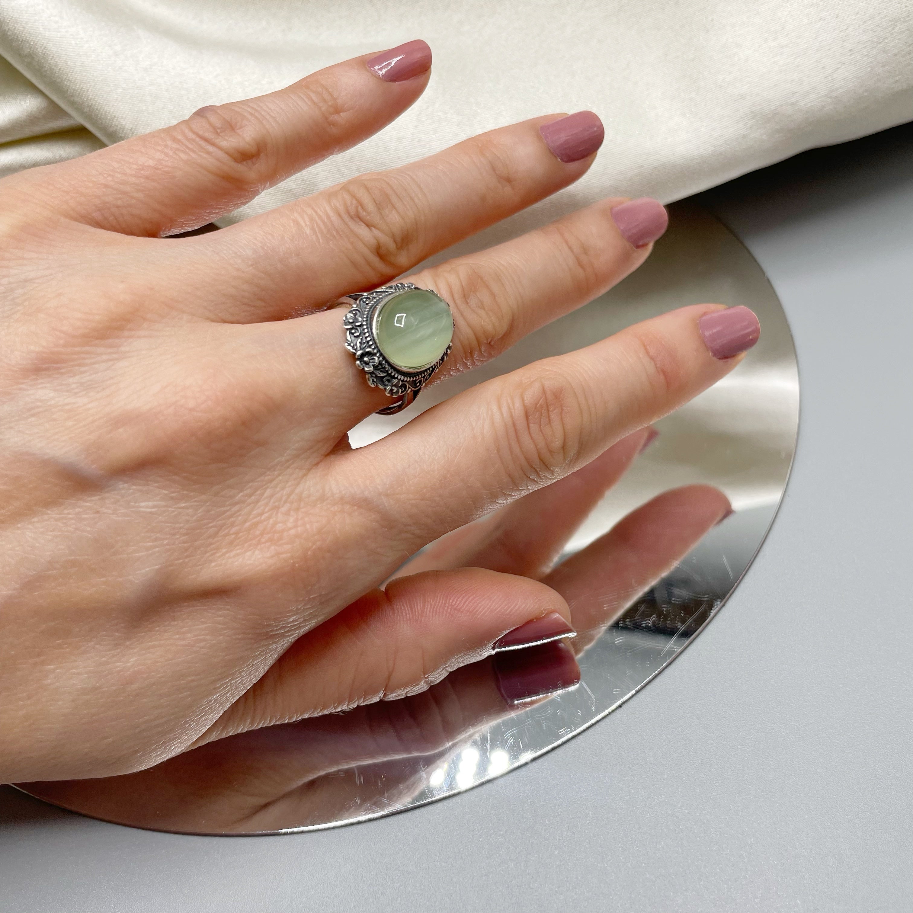 Anello Giada Chiara e Argento 925