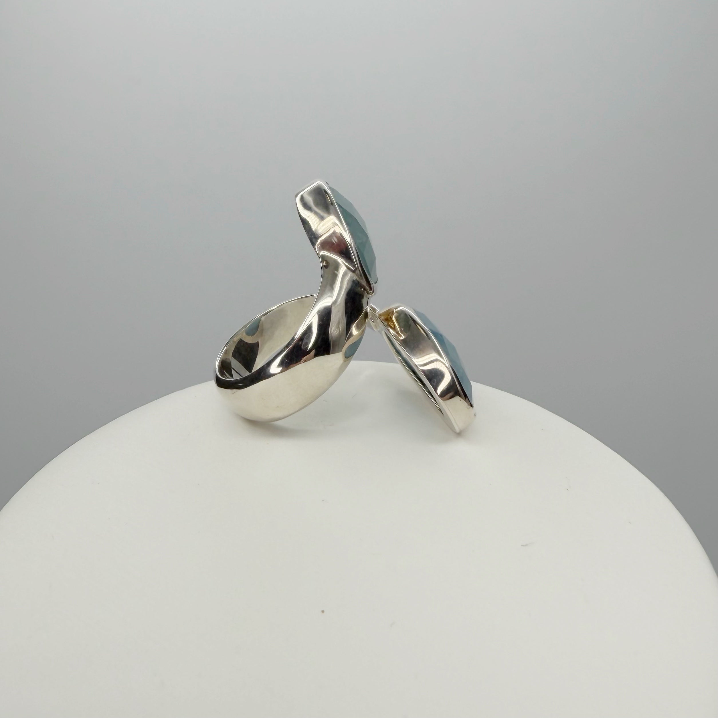 Anello Acquamarina e Argento 925