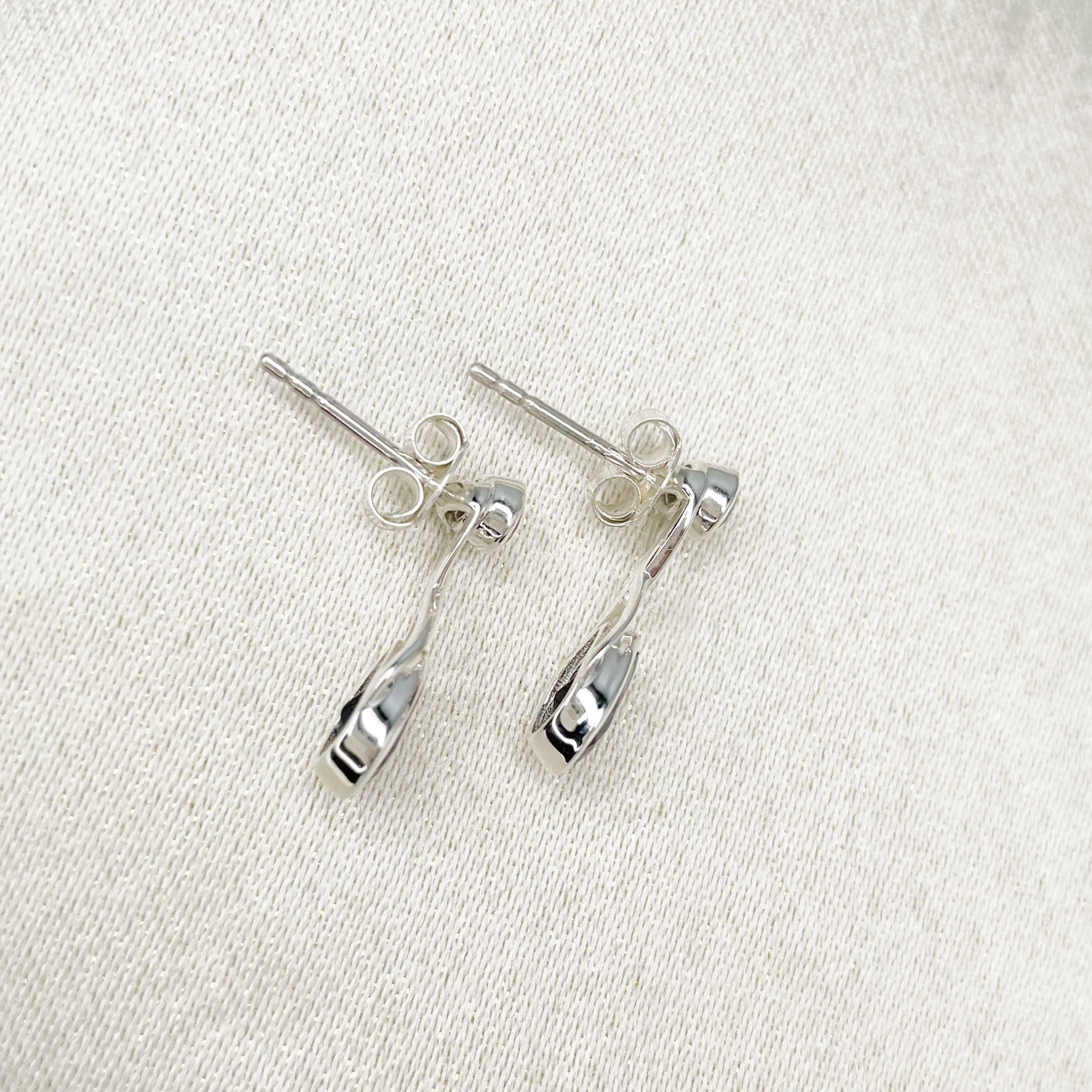 Orecchini Double Tormalina - Argento 925