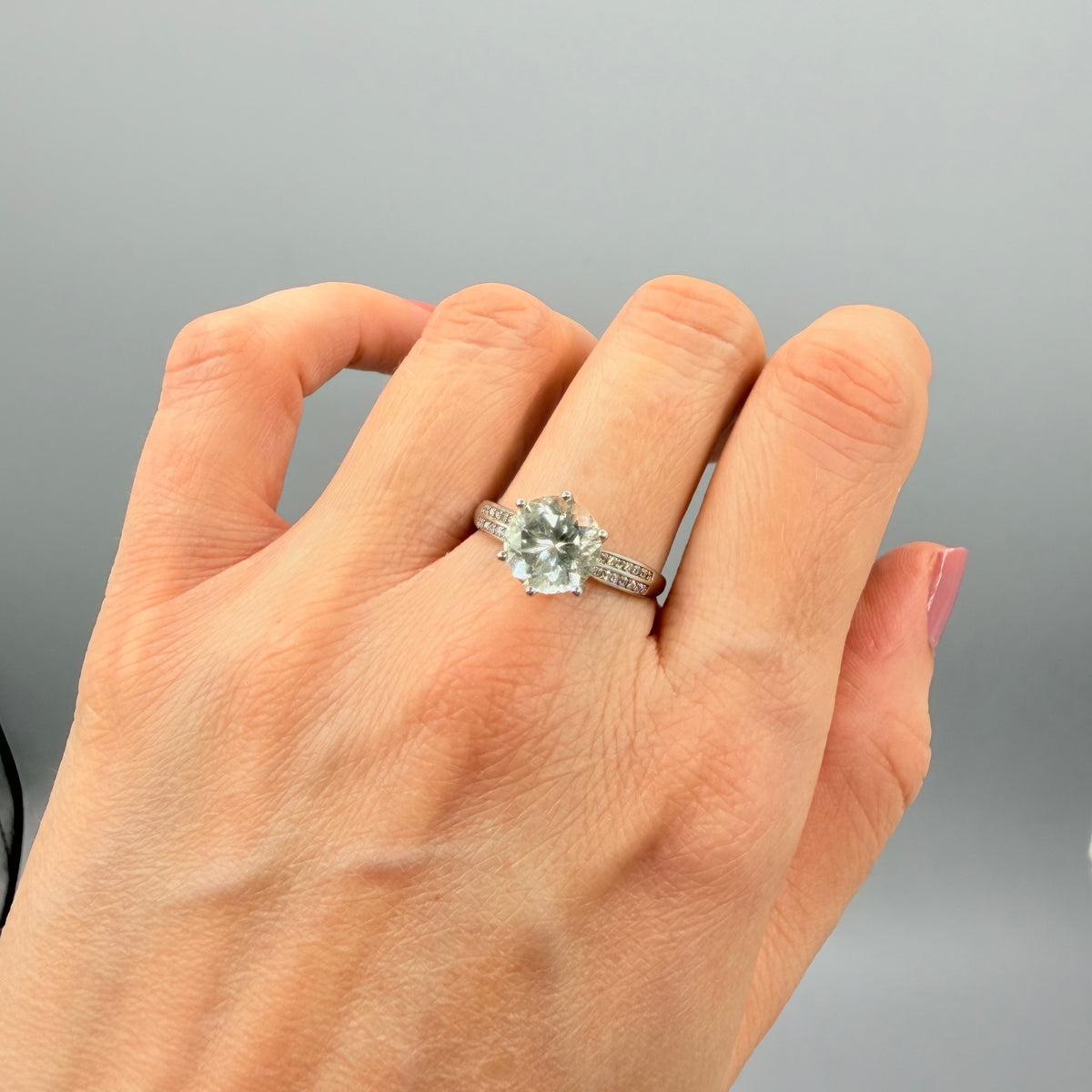 Anello Prasiolite Argento 925