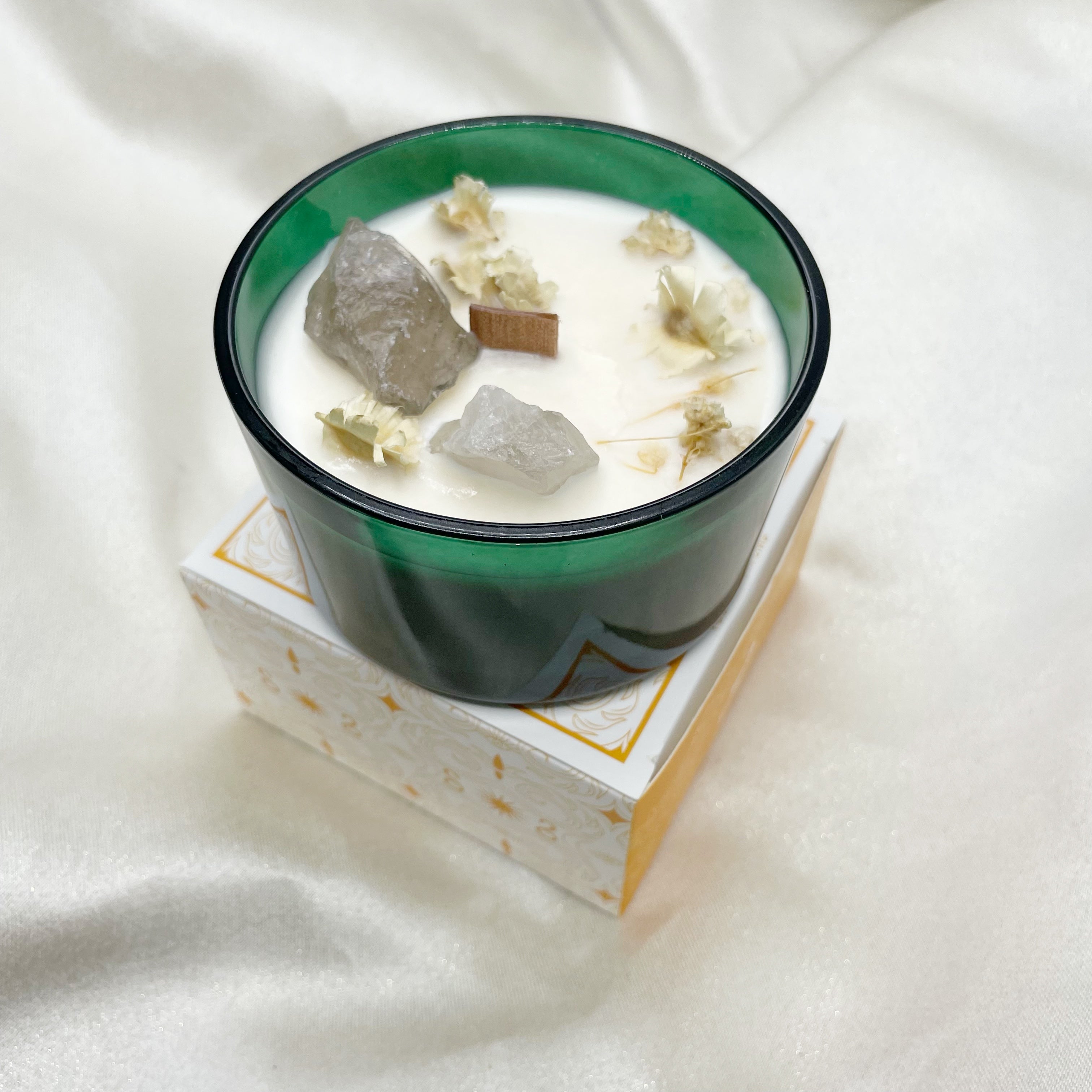 Crystal Floral Candle - Il Leone