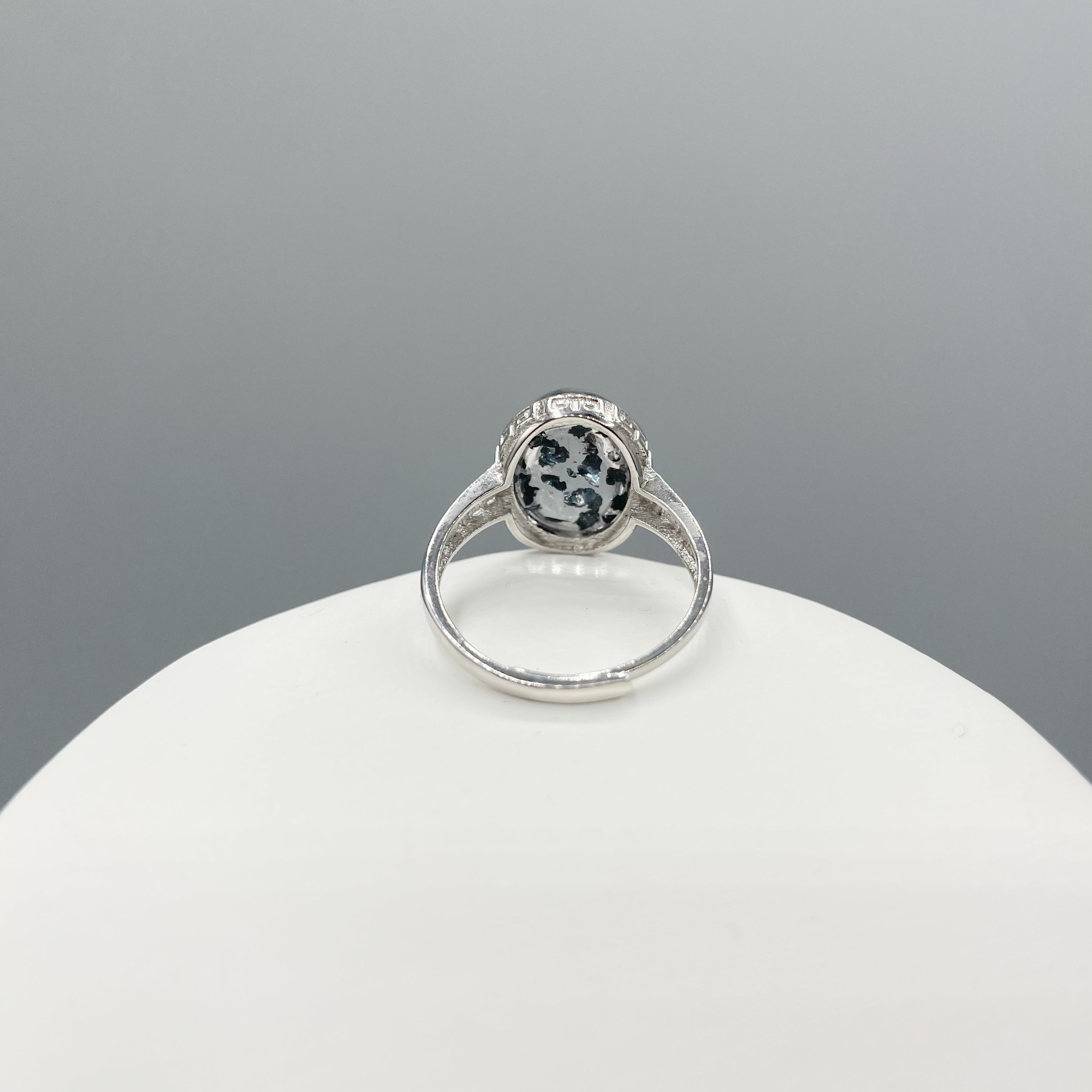 Anello Super 7 Ovale e Argento 925