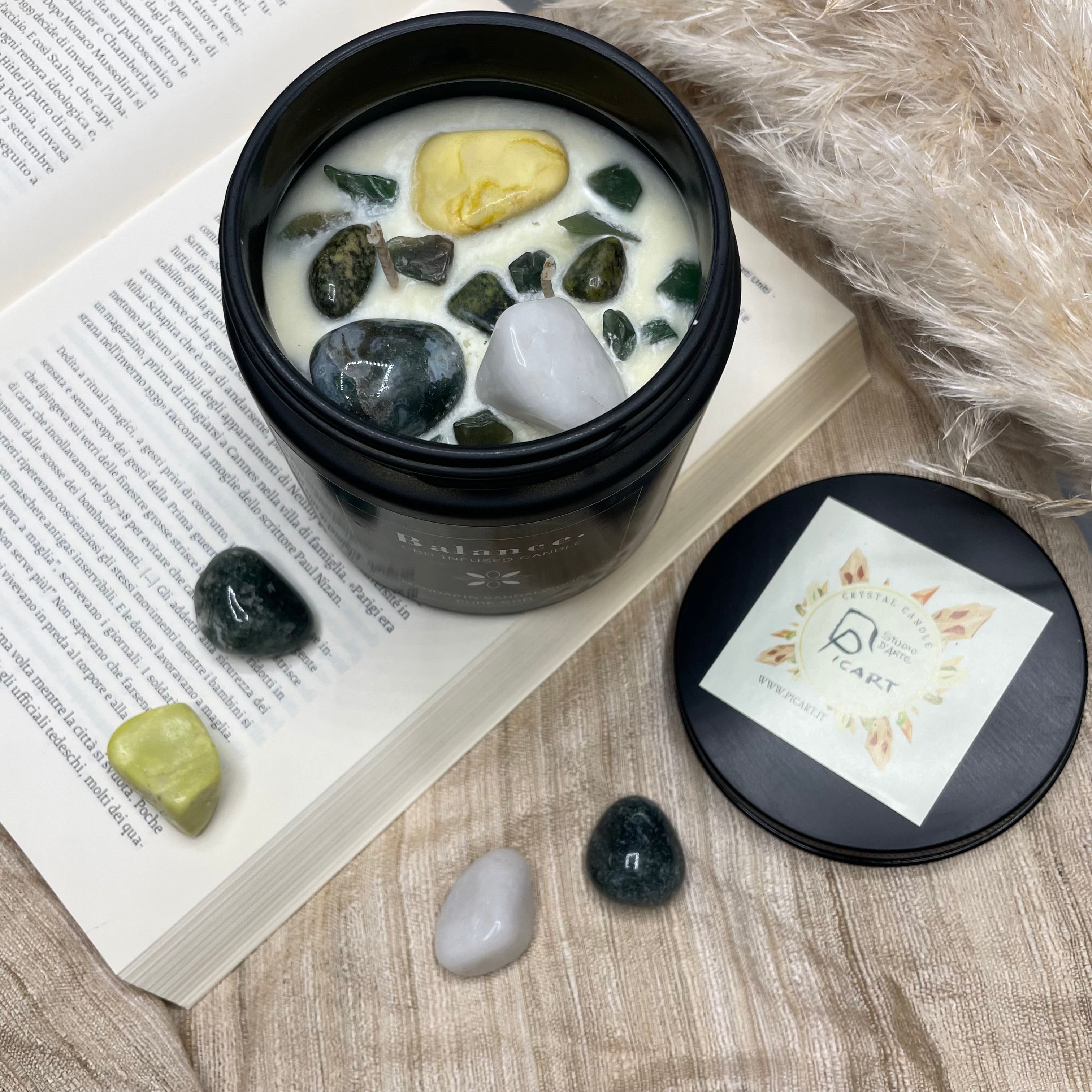 Candela BALANCE - cristalli e aroma per il bilanciamento energetico