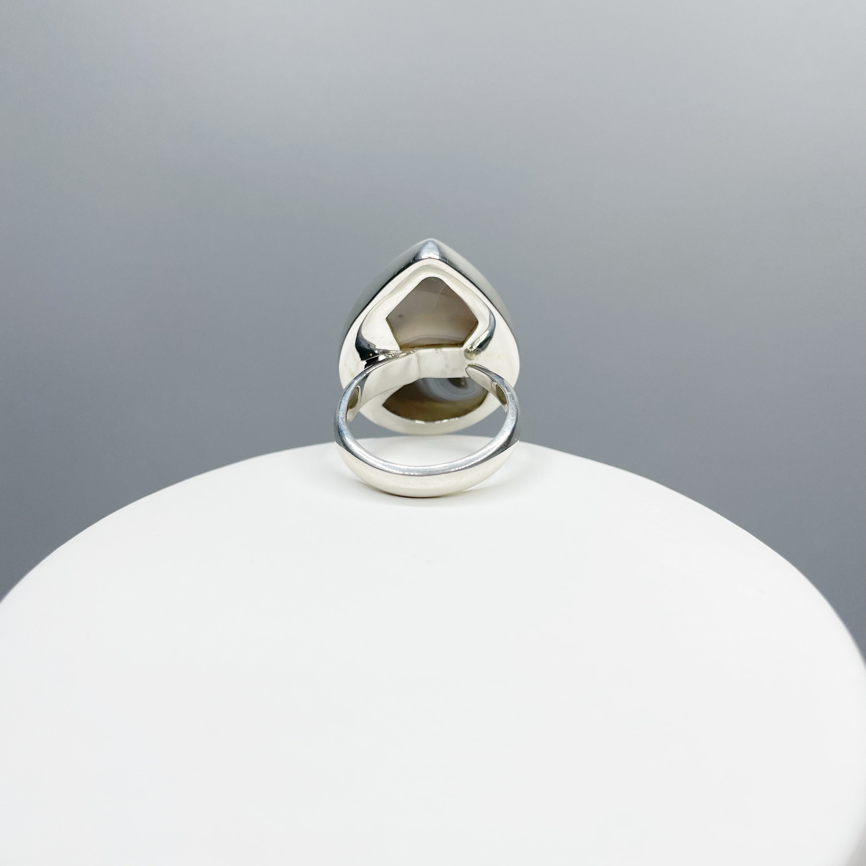 Anello Occhio di Shiva - Argento 925 - a Goccia