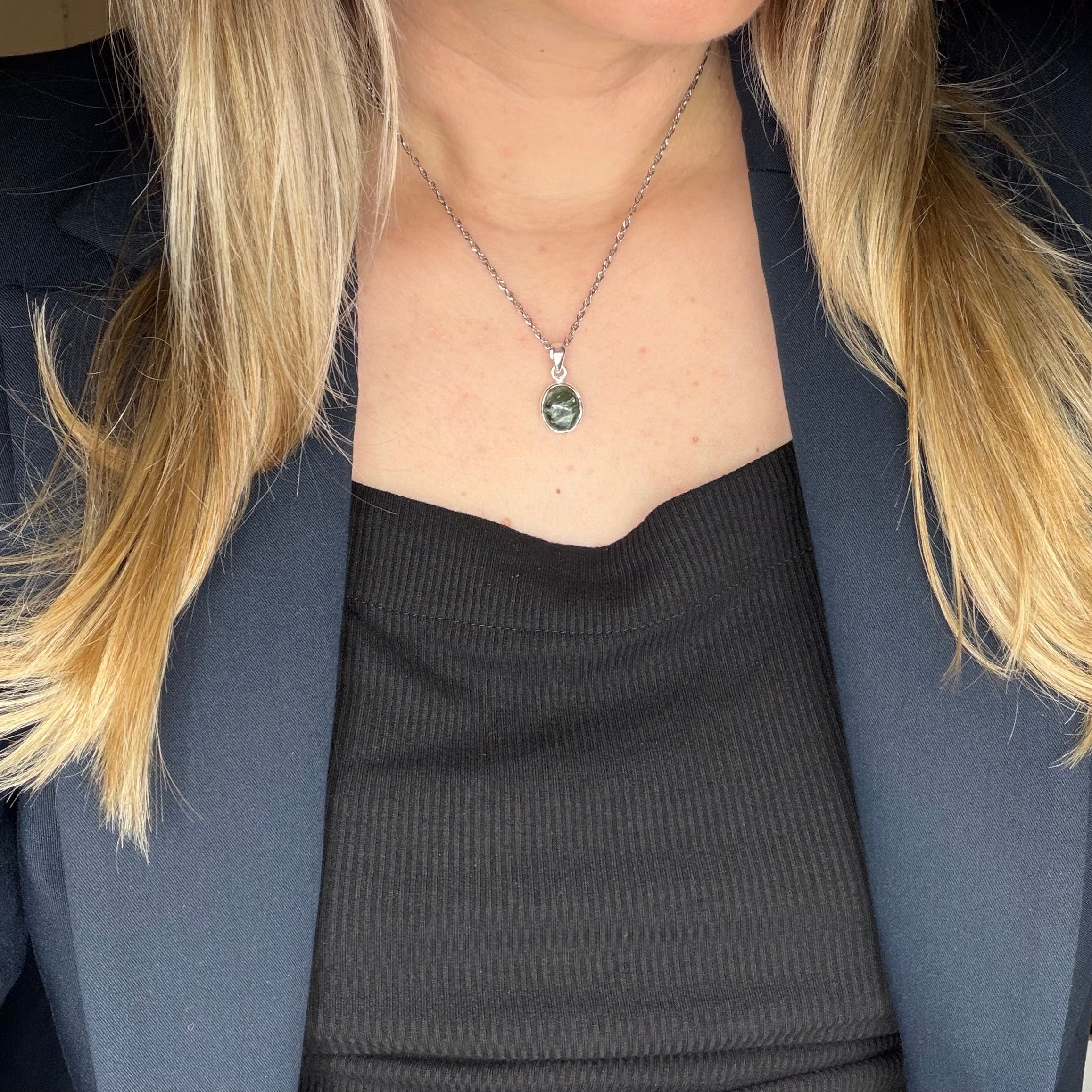 Ciondolo Serafinite Argento 925
