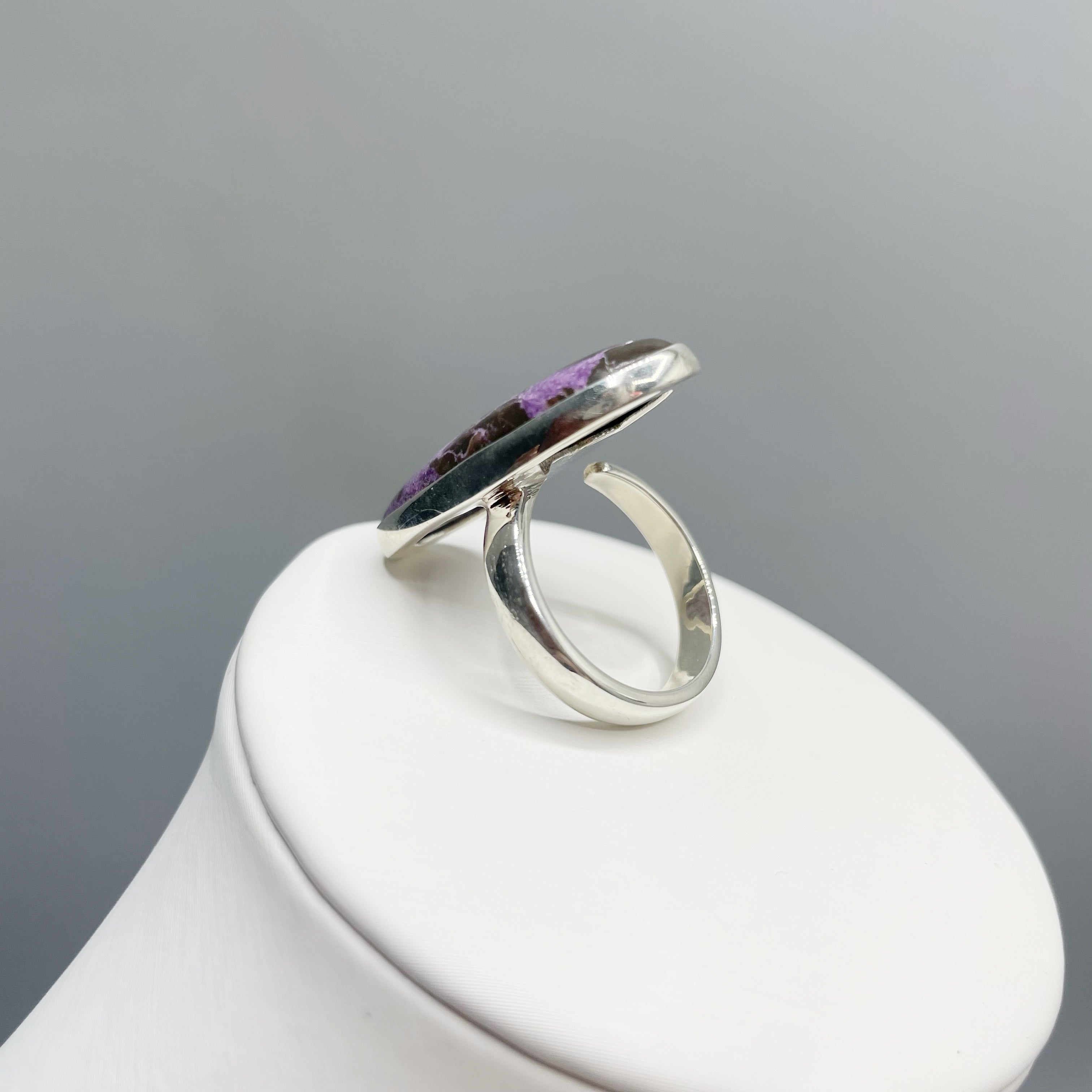 Anello Purpurite e Argento 925