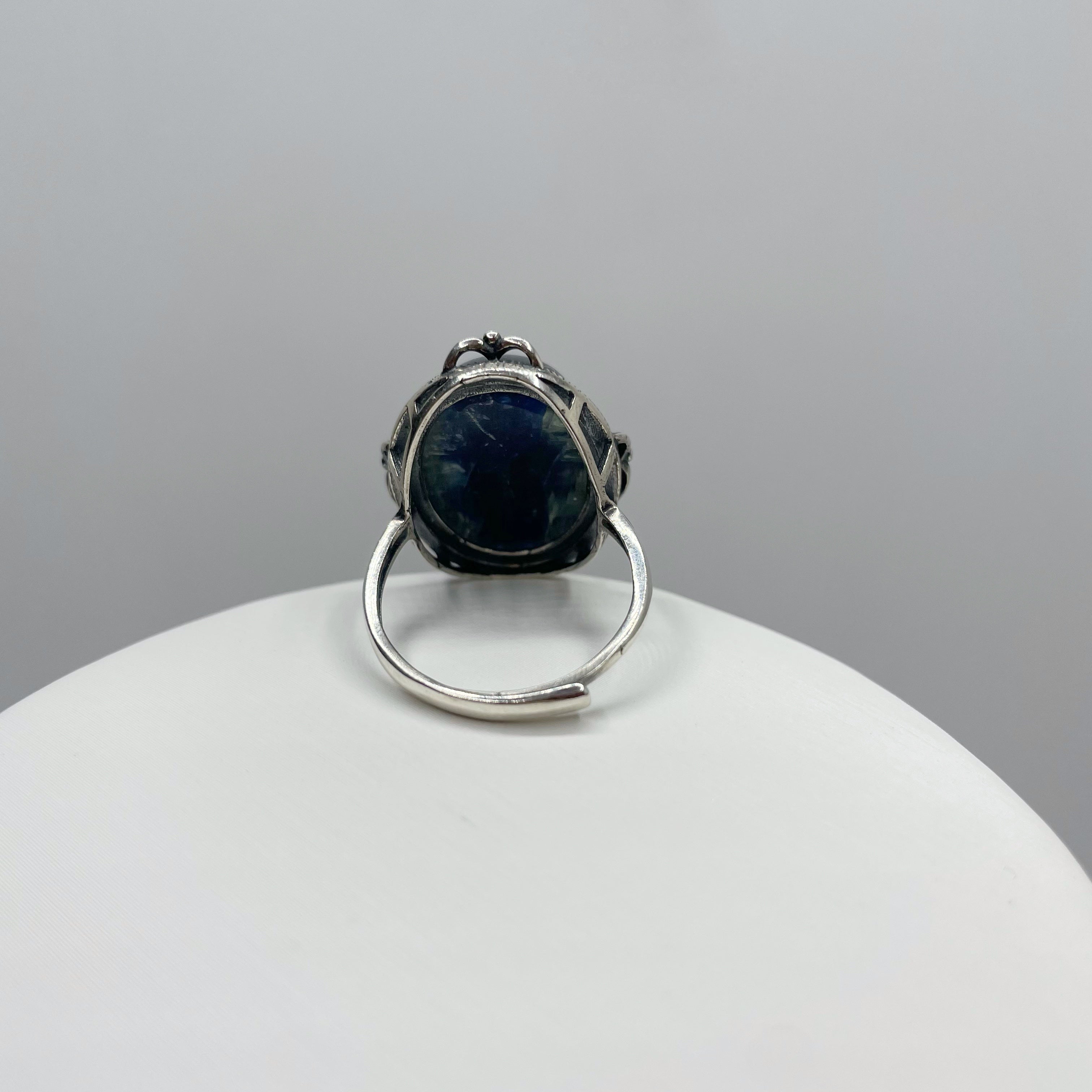 Anello Cianite - Argento 925