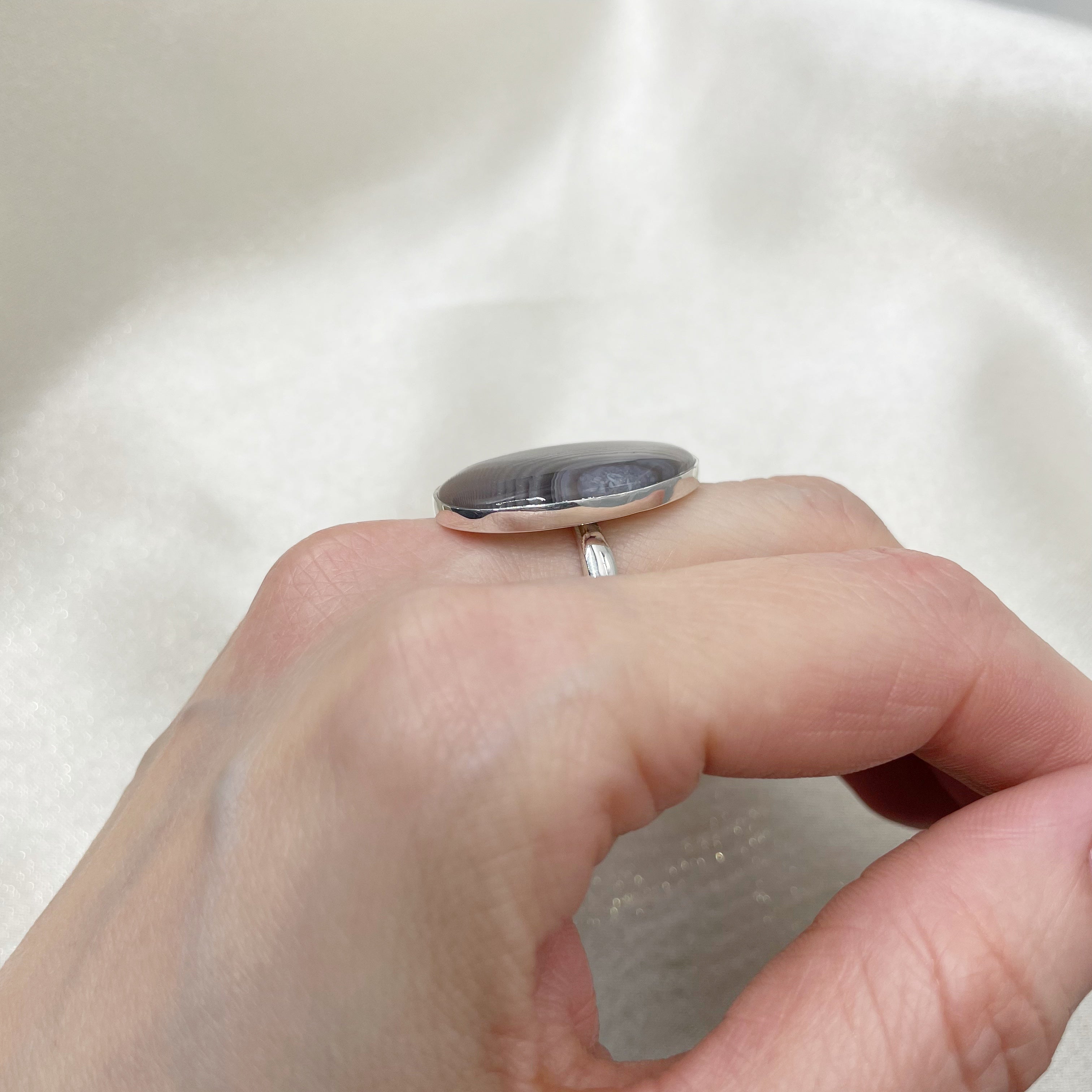 Anello Occhio di Shiva - Argento 925